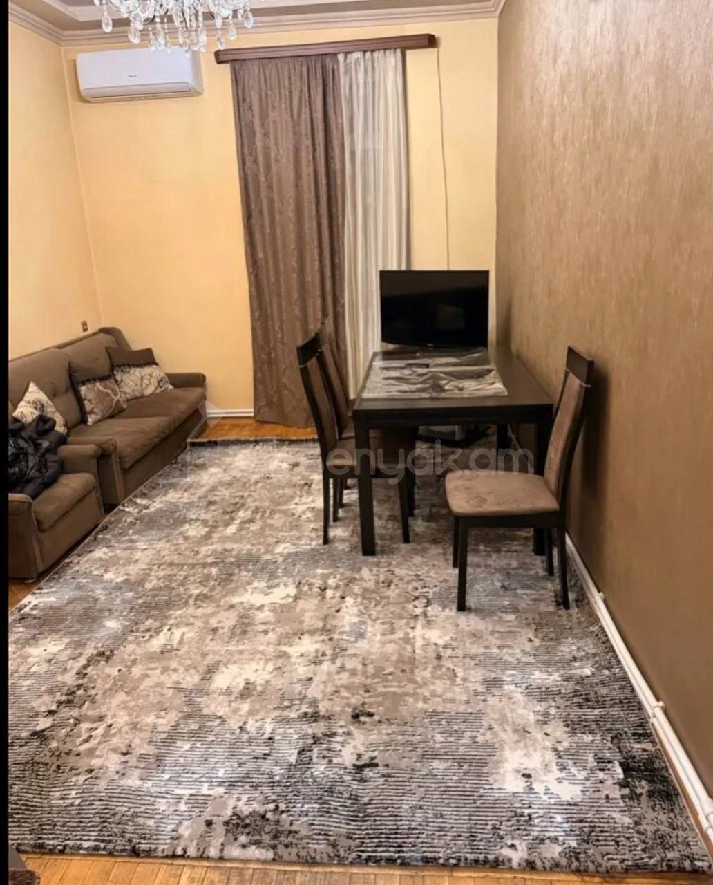 3 Սենյականոց Բնակարան Քարե Շենքում, 68քմ, 2/4 հարկ, Կապիտալ Վերանորոգված, Կահավորված