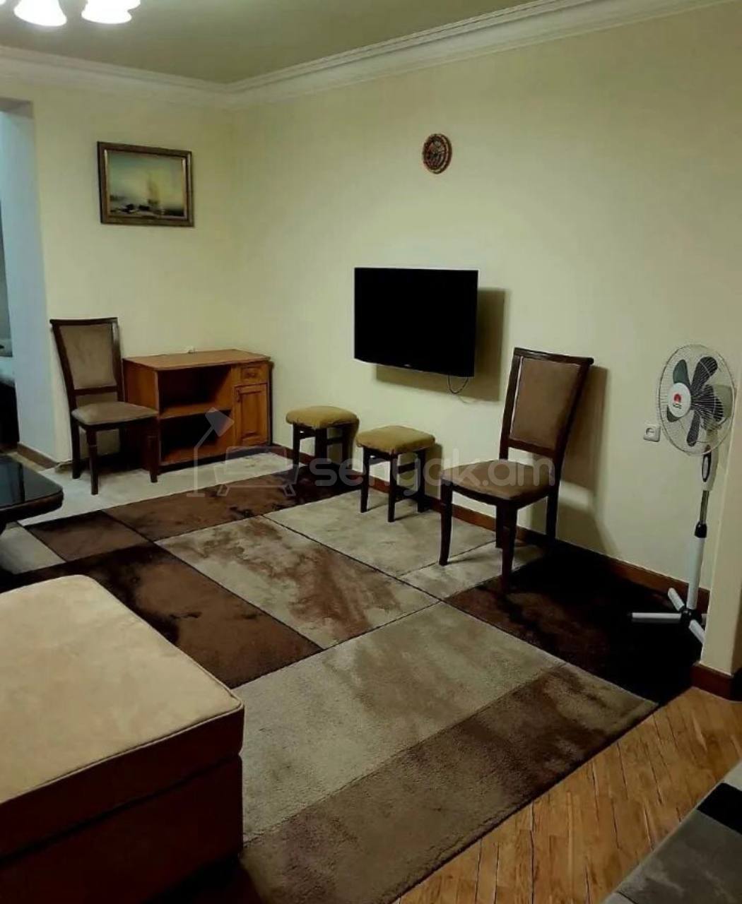 2 Սենյականոց Բնակարան Քարե Շենքում, 52քմ, 2/5 հարկ, Կապիտալ Վերանորոգված, Կահավորված