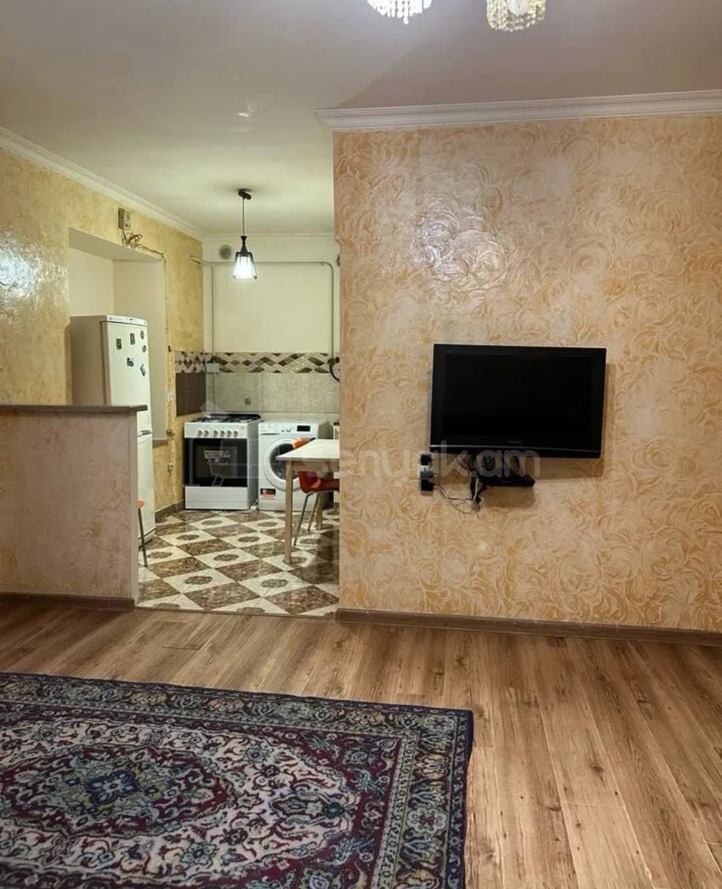 2 Սենյականոց Բնակարան Քարե Շենքում, 48քմ, 2/4 հարկ, Նորմալ Վիճակում, Կահավորված