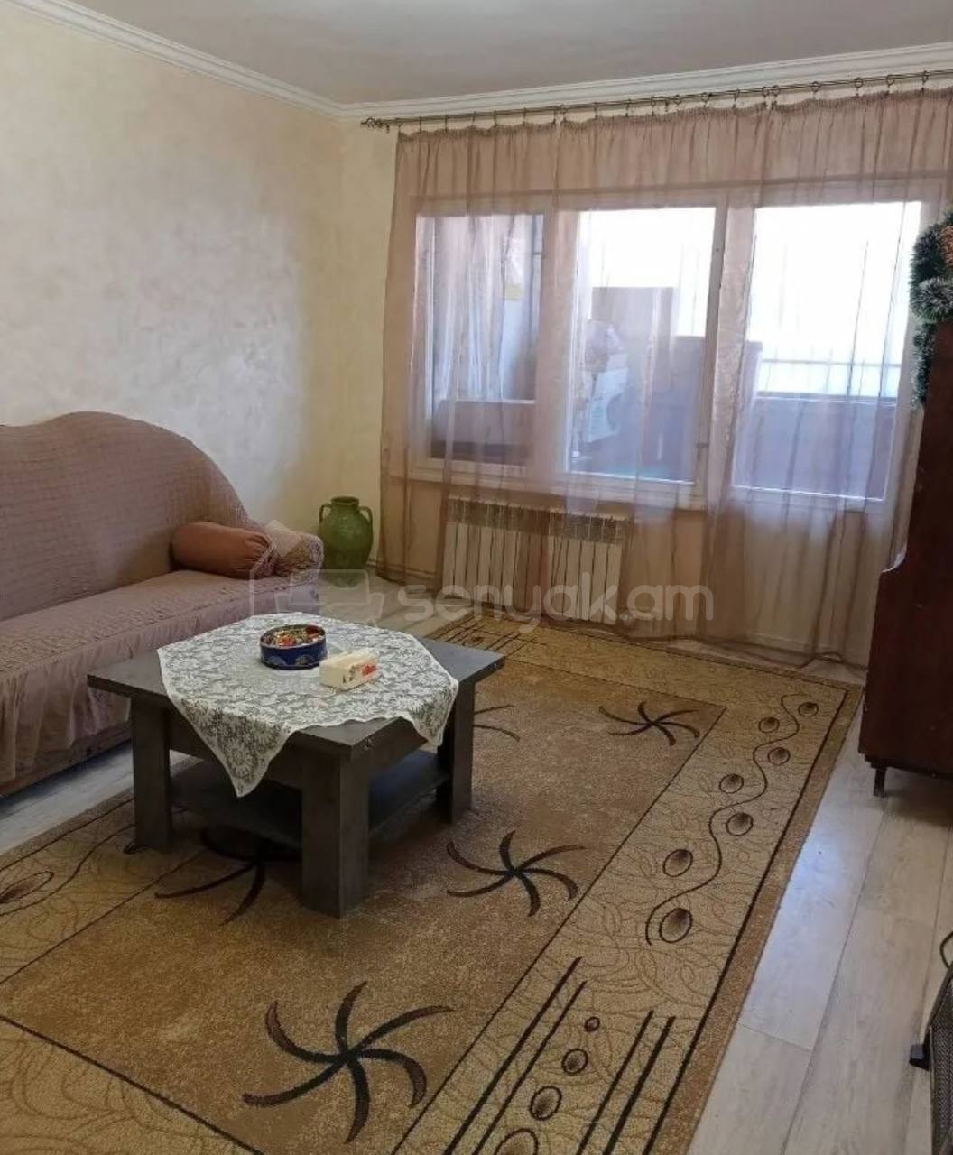 2 Սենյականոց Բնակարան, 65քմ, 1/9 հարկ, Կոսմետիկ Վերանորոգված, Կահավորված