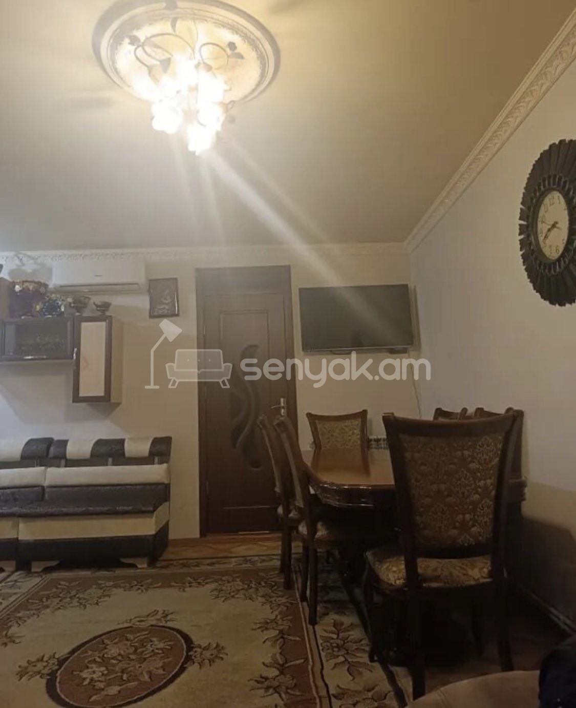 3 Սենյականոց Բնակարան, 43քմ, 2/4 հարկ, Նորմալ Վիճակում