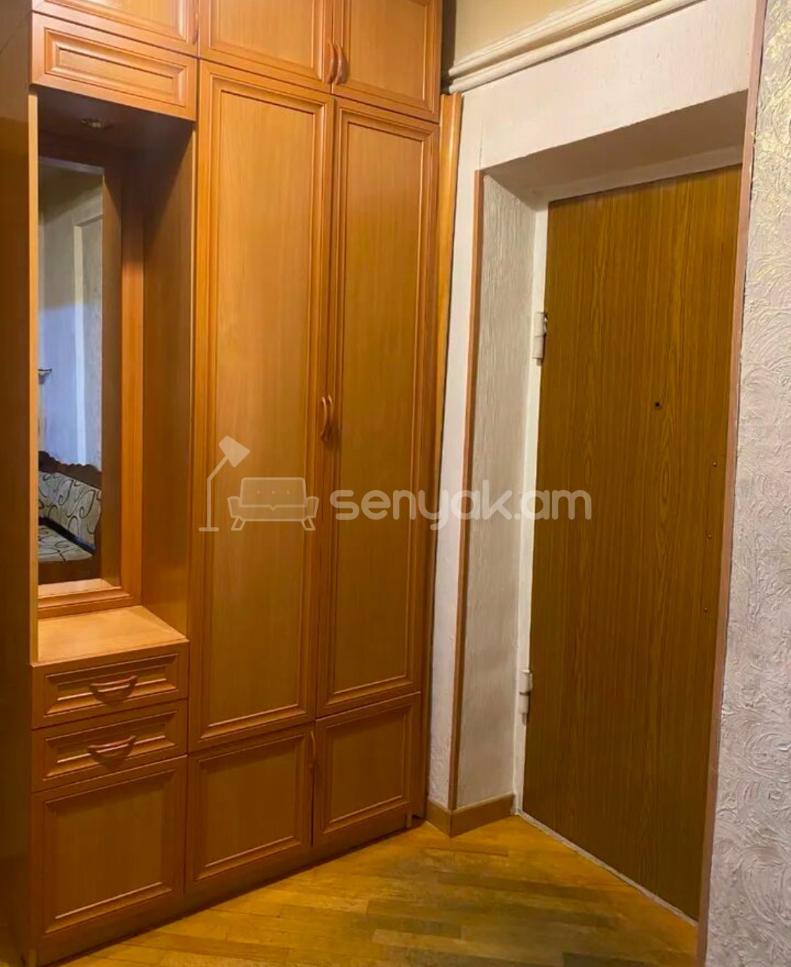 2 Սենյականոց Բնակարան Քարե Շենքում, 74քմ, 6/7 հարկ, Կապիտալ Վերանորոգված