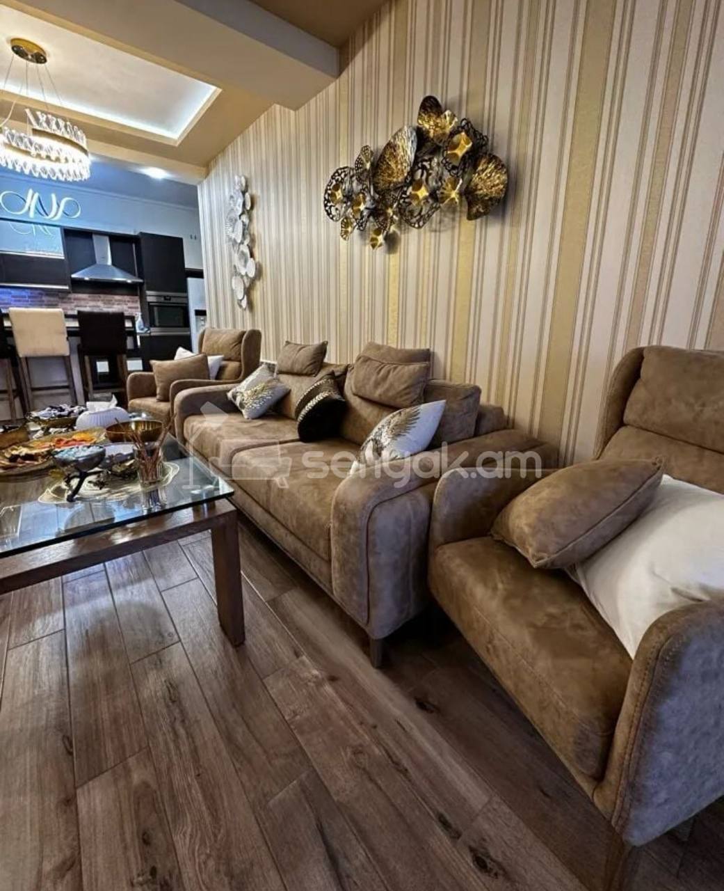 3 Սենյականոց Բնակարան Նորակառույցում, 86քմ, 13/16 հարկ, Կապիտալ Վերանորոգված