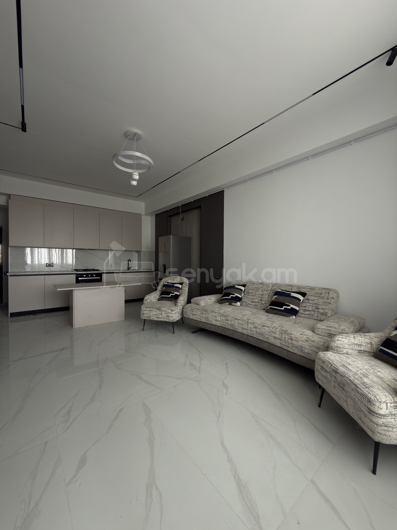 2 Սենյականոց Բնակարան Նորակառույցում, 55քմ, 7/19 հարկ, Դիզայներական Վերանորոգված