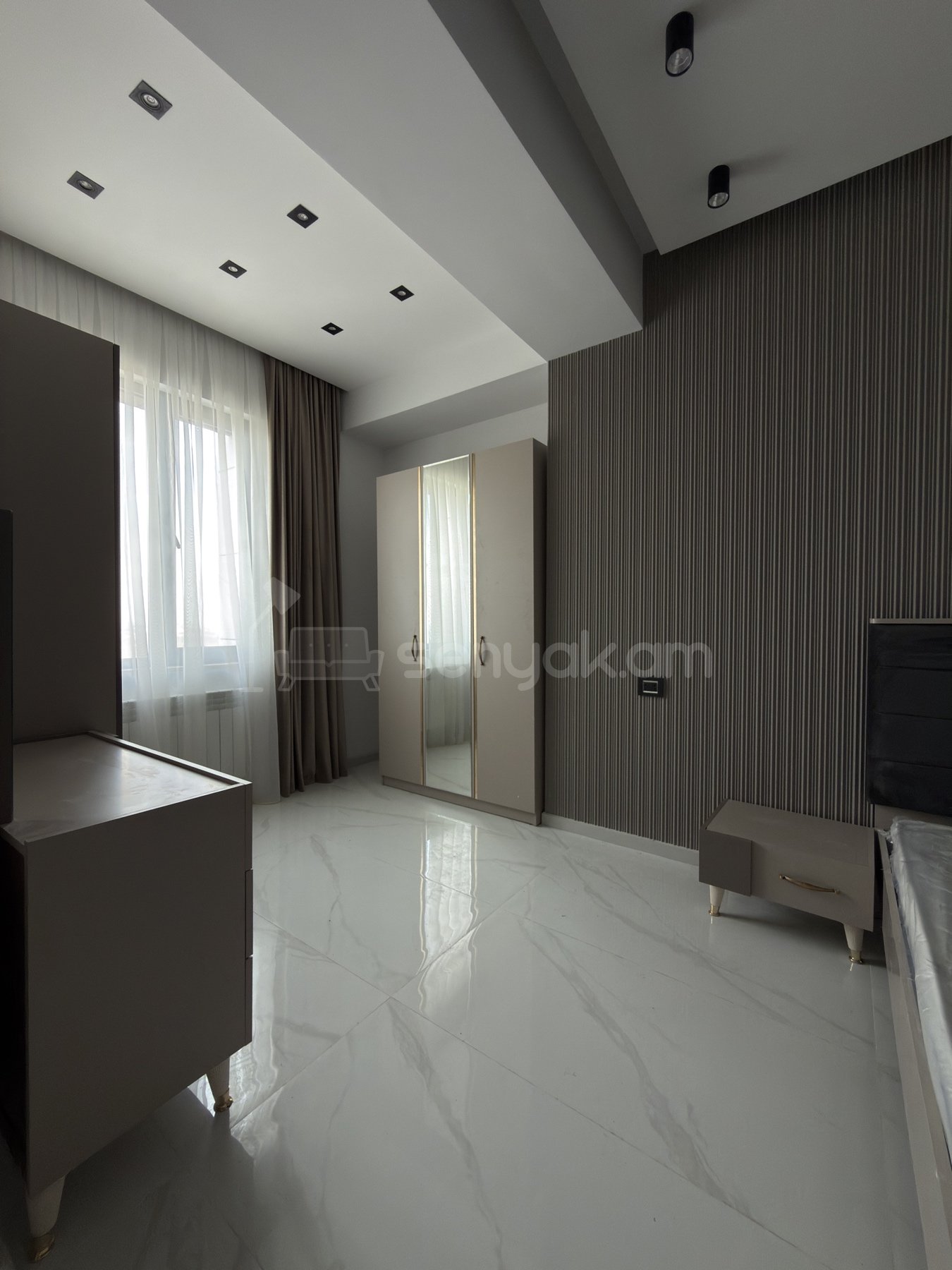 2 Սենյականոց Բնակարան Նորակառույցում, 55քմ, 7/19 հարկ, Դիզայներական Վերանորոգված