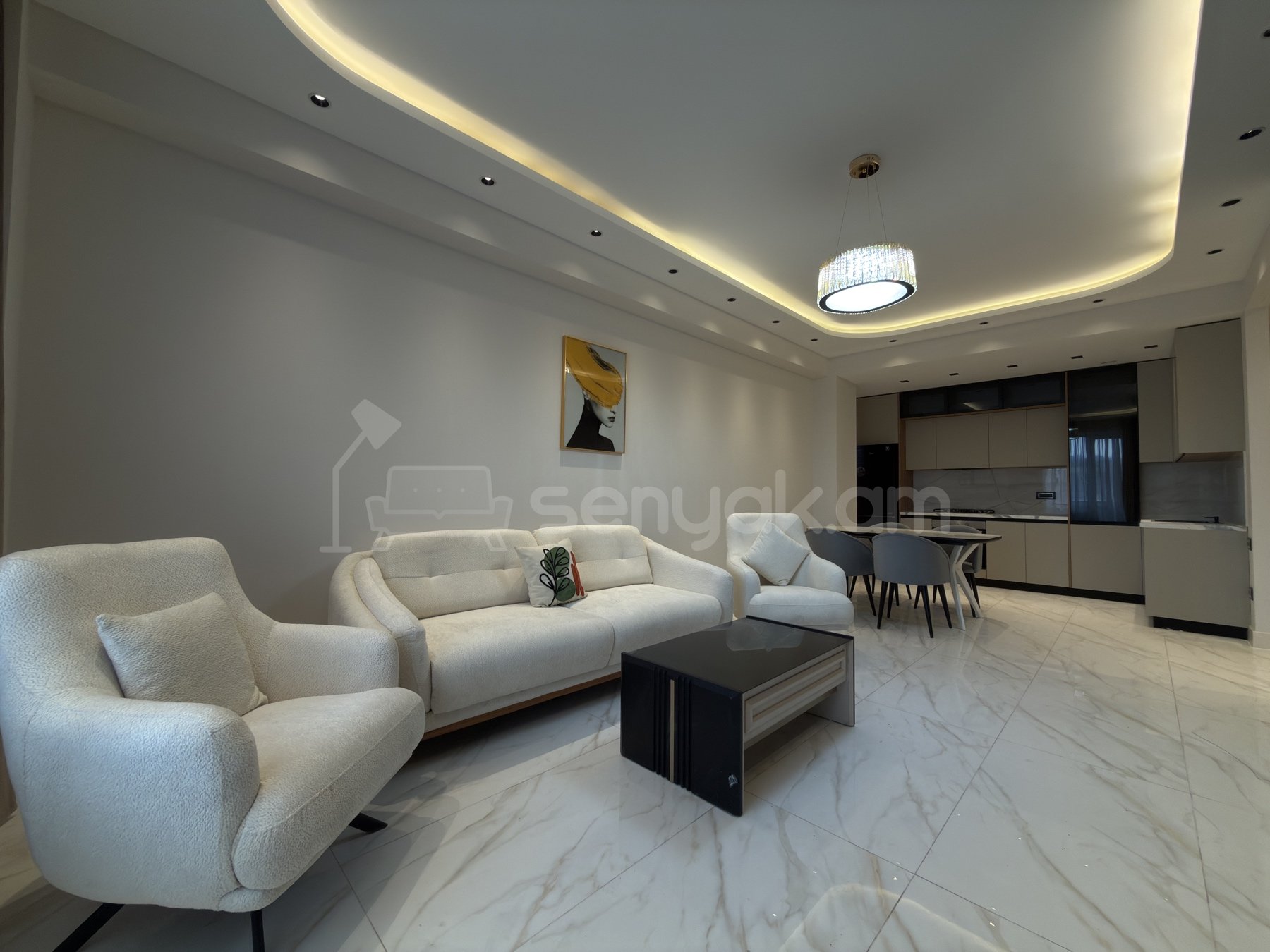 2 Սենյականոց Բնակարան Նորակառույցում, 65քմ, 4/18 հարկ, Դիզայներական Վերանորոգված