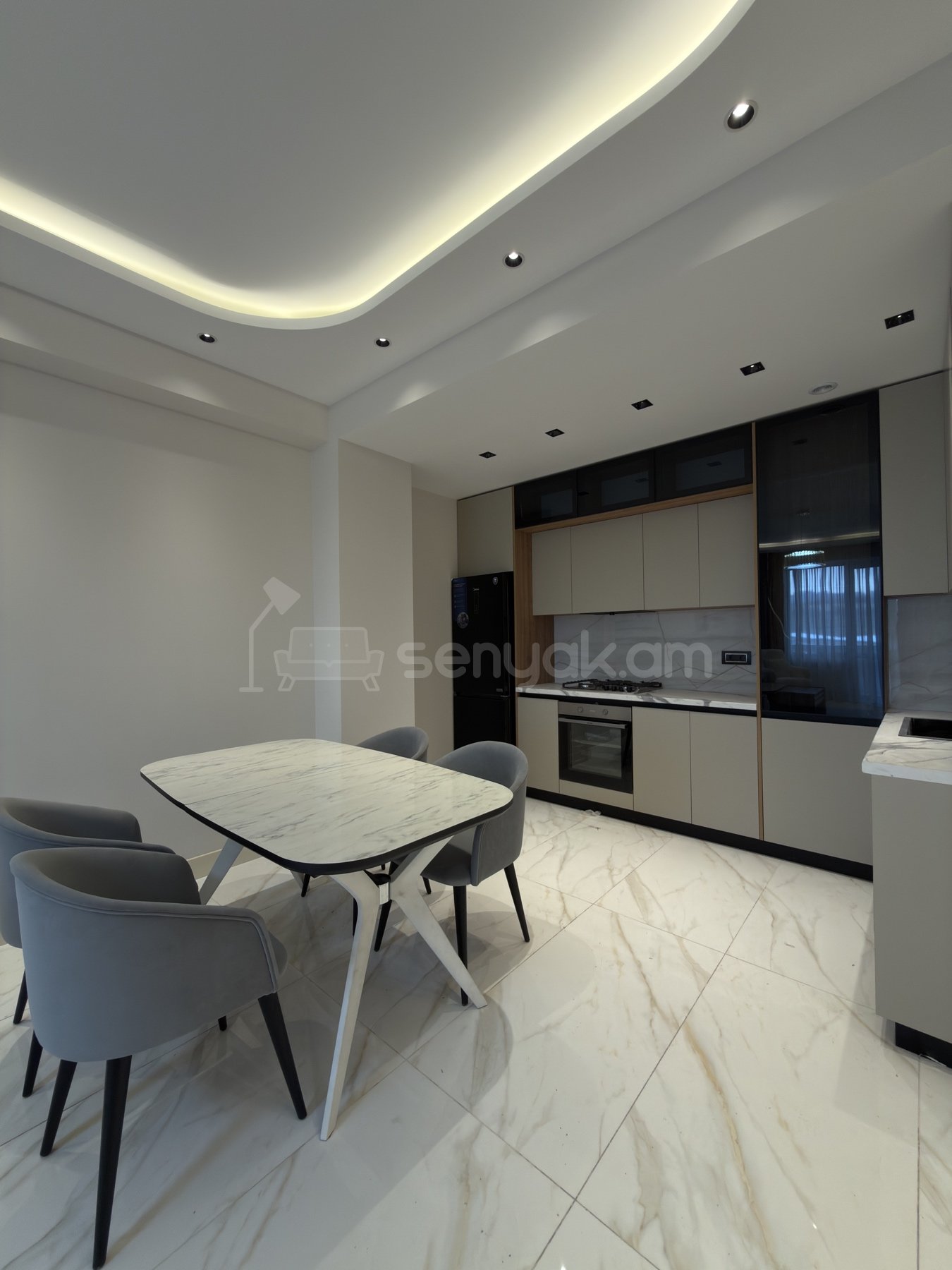 2 Սենյականոց Բնակարան Նորակառույցում, 65քմ, 4/18 հարկ, Դիզայներական Վերանորոգված