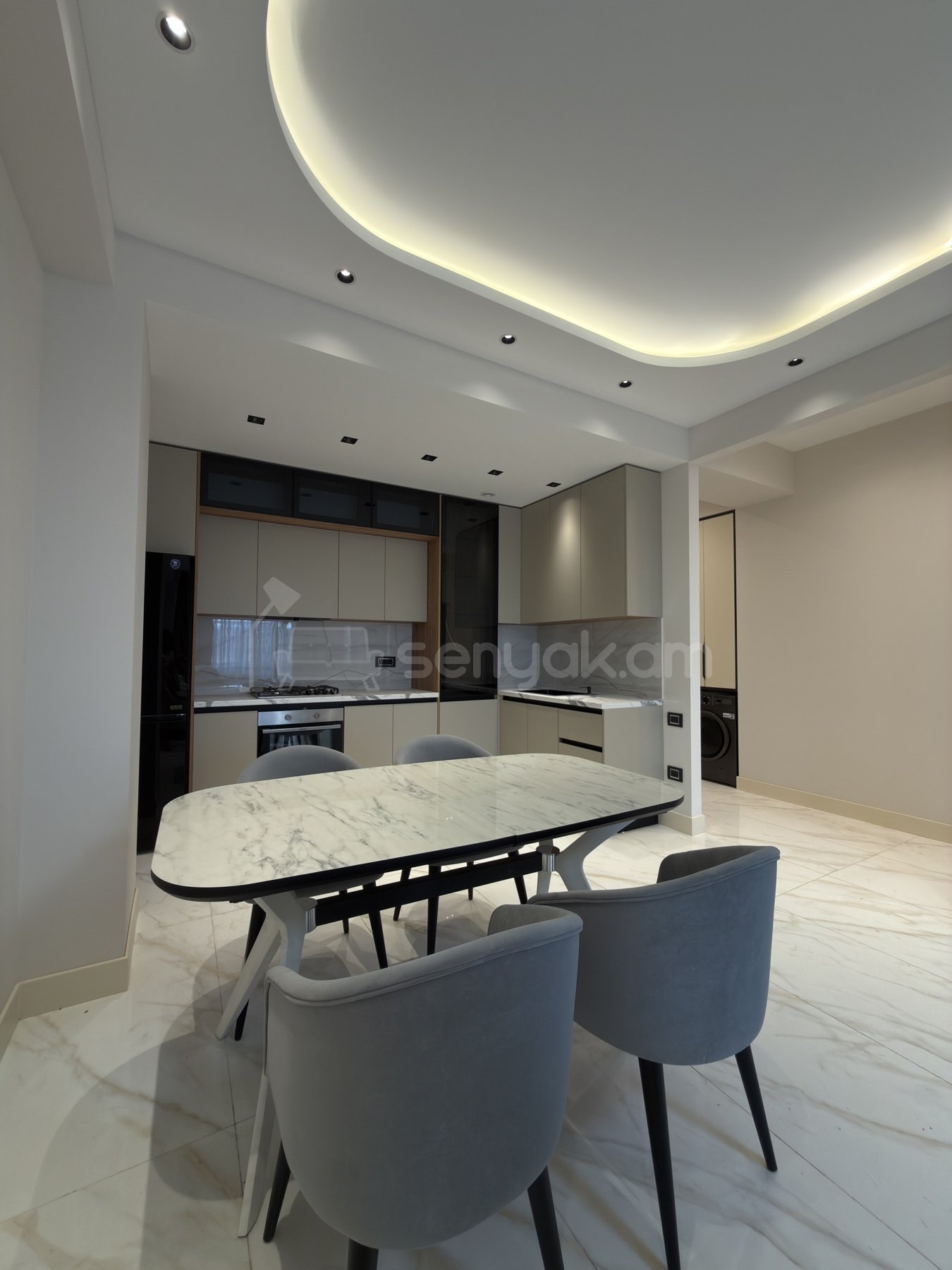 2 Սենյականոց Բնակարան Նորակառույցում, 65քմ, 4/18 հարկ, Դիզայներական Վերանորոգված