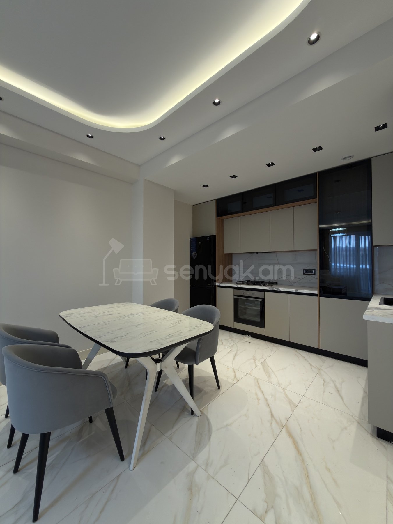 2 Սենյականոց Բնակարան Նորակառույցում, 65քմ, 4/18 հարկ, Դիզայներական Վերանորոգված