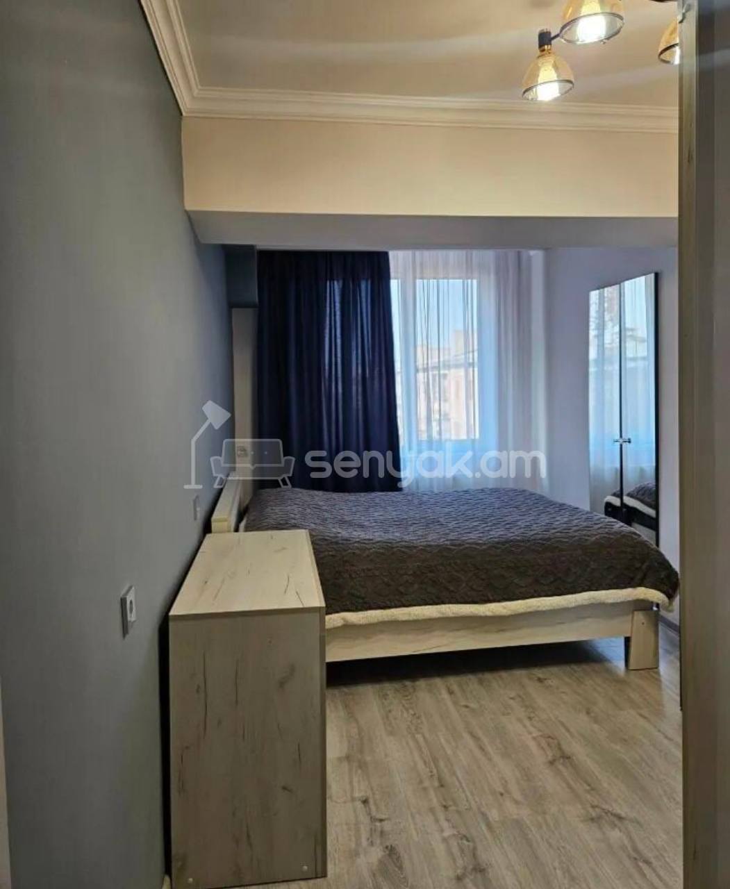 2 Սենյականոց Բնակարան Քարե Շենքում, 43քմ, 4/5 հարկ, Կապիտալ Վերանորոգված