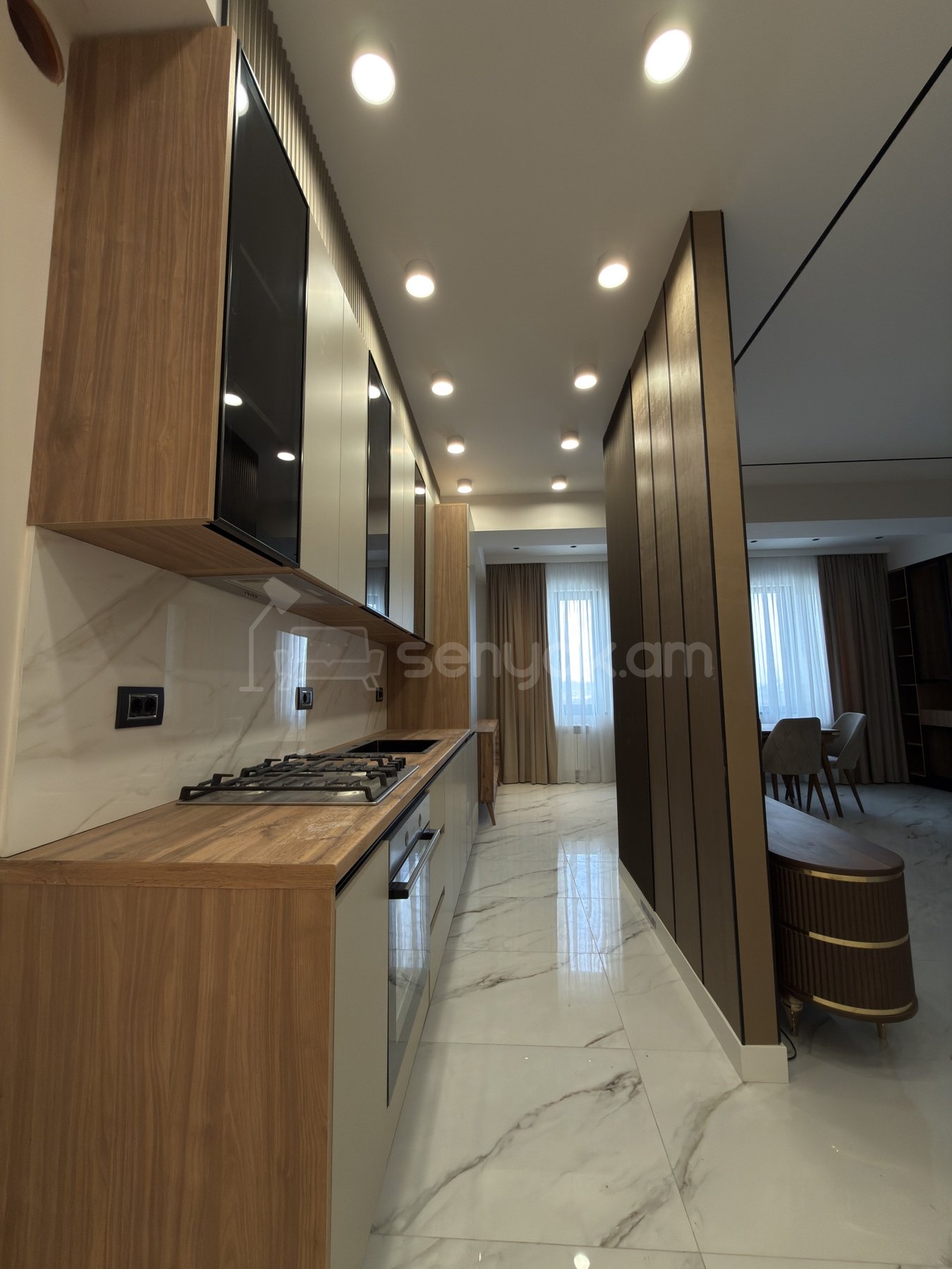 2 Սենյականոց Բնակարան Նորակառույցում, 74քմ, 4/18 հարկ, Դիզայներական Վերանորոգված