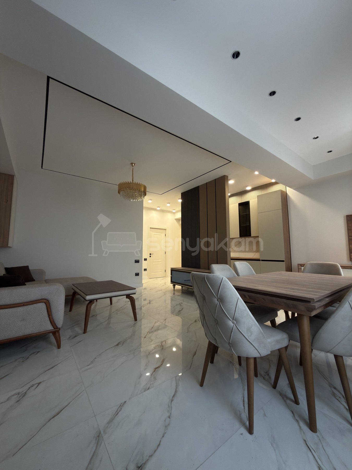 2 Սենյականոց Բնակարան Նորակառույցում, 74քմ, 4/18 հարկ, Դիզայներական Վերանորոգված