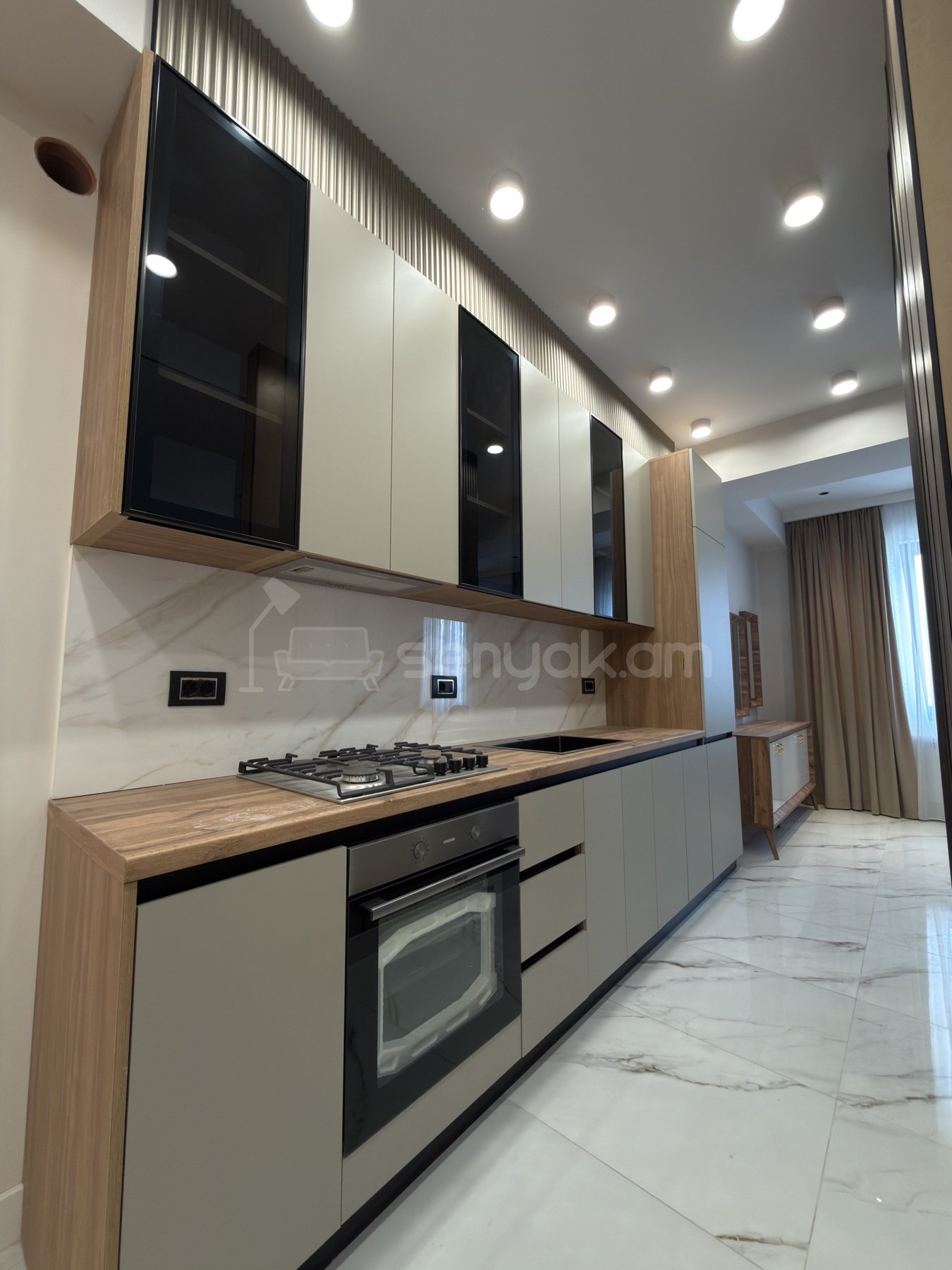 2 Սենյականոց Բնակարան Նորակառույցում, 74քմ, 4/18 հարկ, Դիզայներական Վերանորոգված