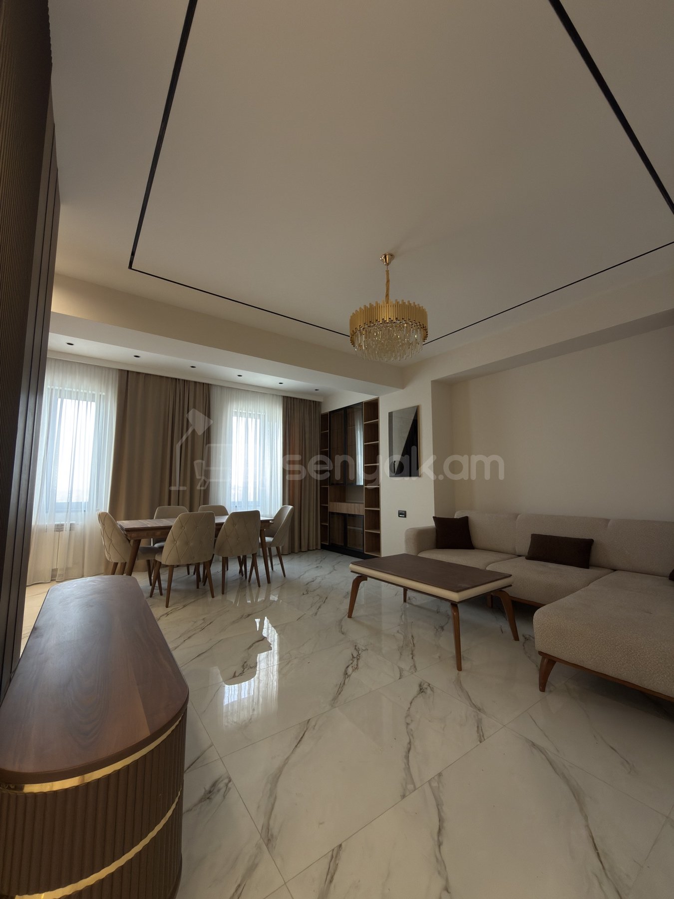 2 Սենյականոց Բնակարան Նորակառույցում, 74քմ, 4/18 հարկ, Դիզայներական Վերանորոգված