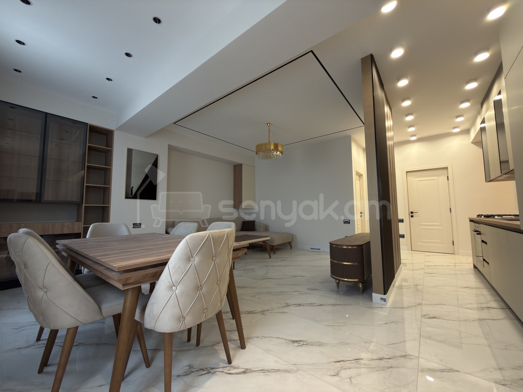 2 Սենյականոց Բնակարան Նորակառույցում, 74քմ, 4/18 հարկ, Դիզայներական Վերանորոգված