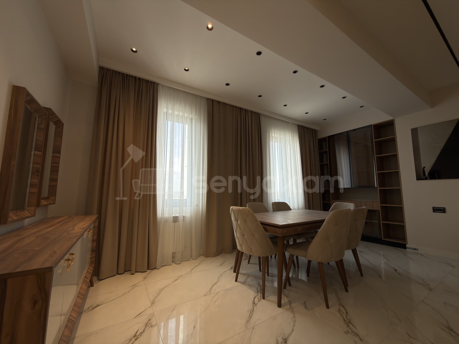 2 Սենյականոց Բնակարան Նորակառույցում, 74քմ, 4/18 հարկ, Դիզայներական Վերանորոգված