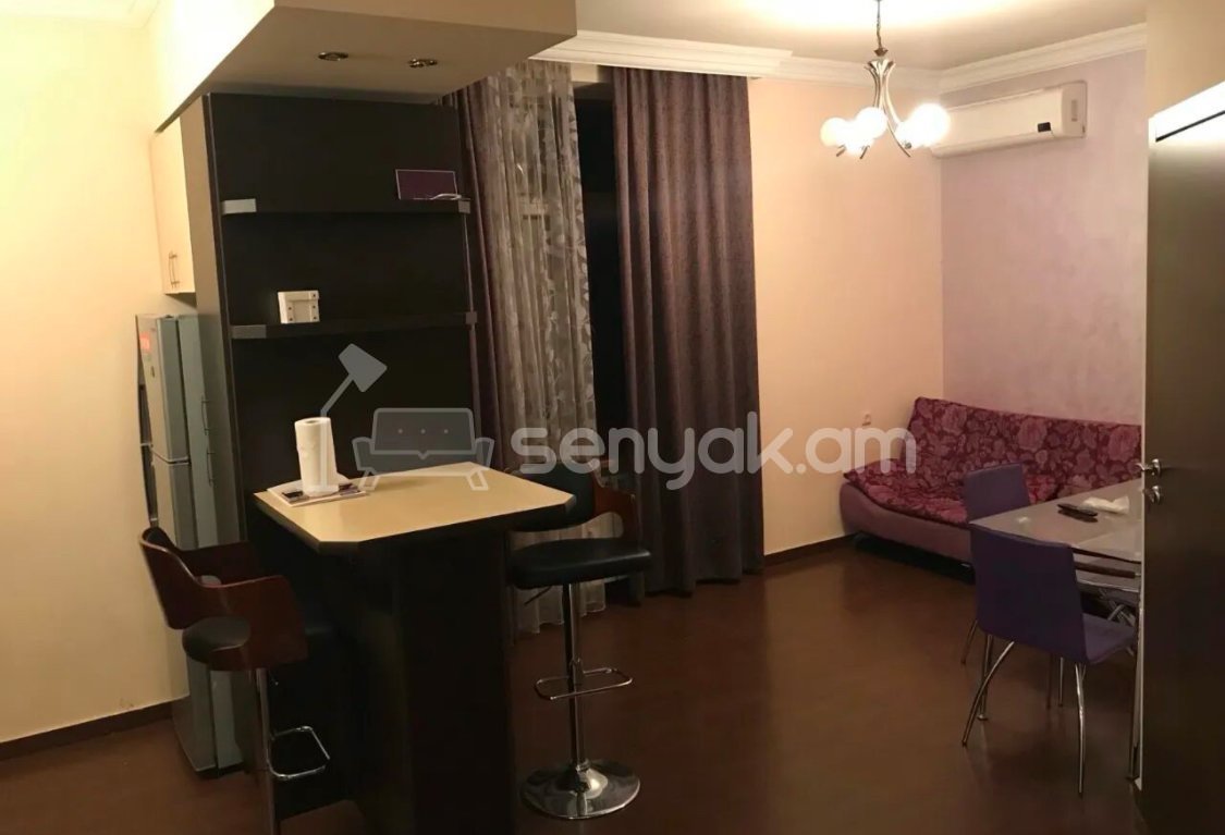 2 Սենյականոց Բնակարան Քարե Շենքում, 45քմ, 3/5 հարկ, Կապիտալ Վերանորոգված, Կահավորված