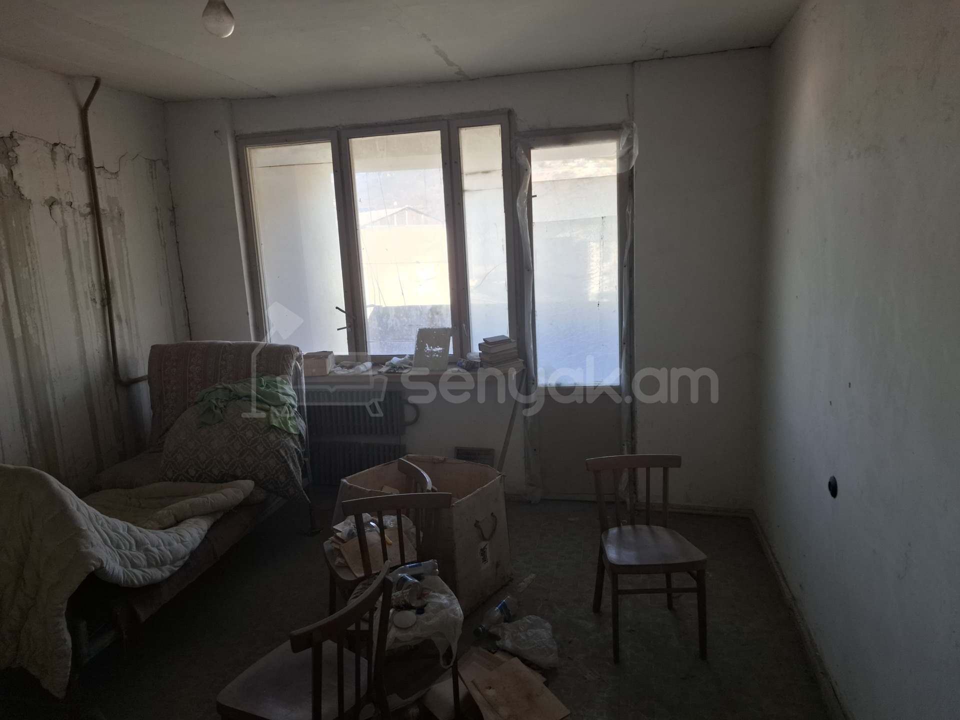 3 Սենյականոց Բնակարան, 79քմ, 8/9 հարկ, Պետական Վիճակում