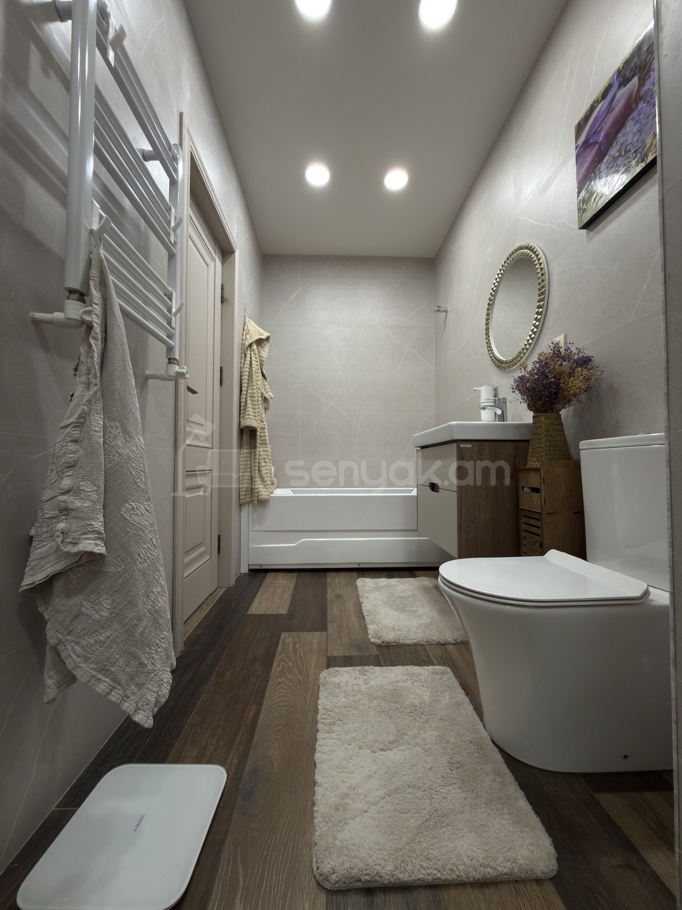 3 Սենյականոց Բնակարան Նորակառույցում, 86քմ, 8/9 հարկ, Դիզայներական Վերանորոգված