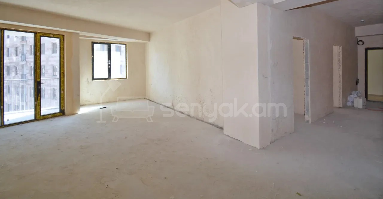 3 Սենյականոց Բնակարան Նորակառույցում, 111քմ, 8/19 հարկ, Զրոյական Վիճակում