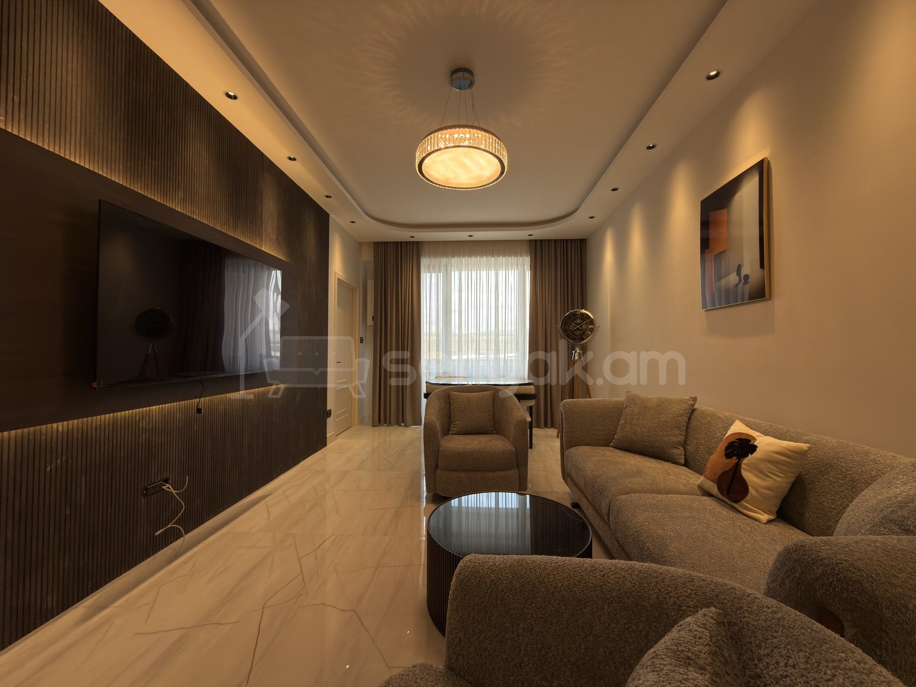 3 Սենյականոց Բնակարան Նորակառույցում, 72քմ, 4/18 հարկ, Դիզայներական Վերանորոգված