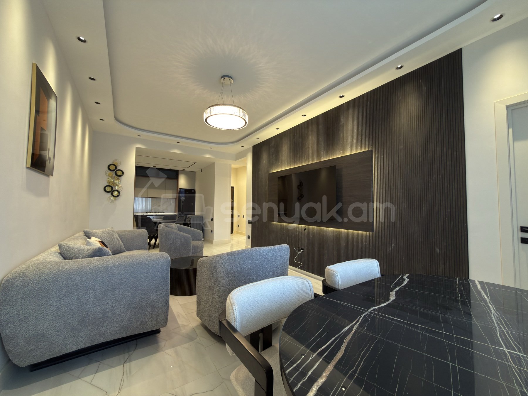 3 Սենյականոց Բնակարան Նորակառույցում, 72քմ, 4/18 հարկ, Դիզայներական Վերանորոգված