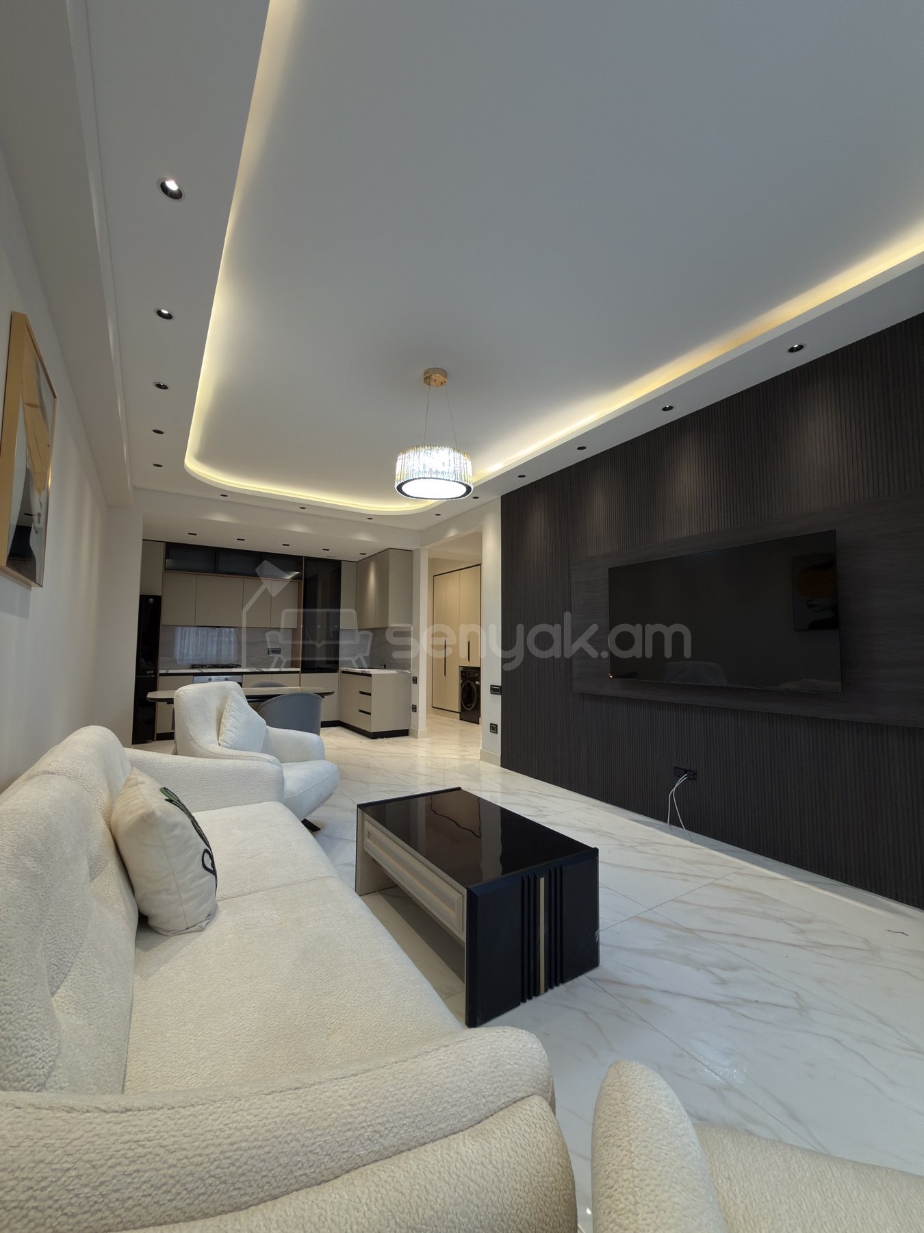 2 Սենյականոց Բնակարան Նորակառույցում, 65քմ, 4/18 հարկ, Դիզայներական Վերանորոգված