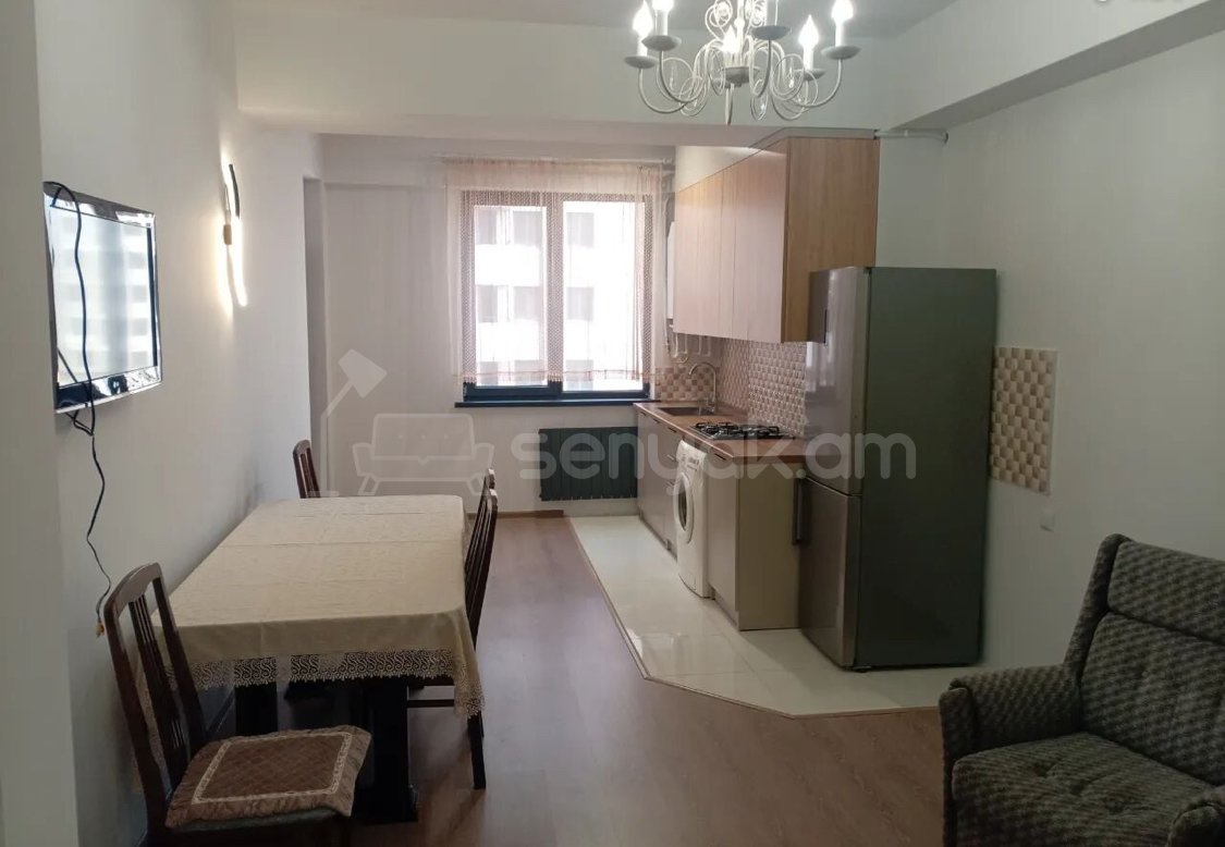 2 Սենյականոց Բնակարան Նորակառույցում, 56քմ, 6/16 հարկ, Կապիտալ Վերանորոգված, Կահավորված