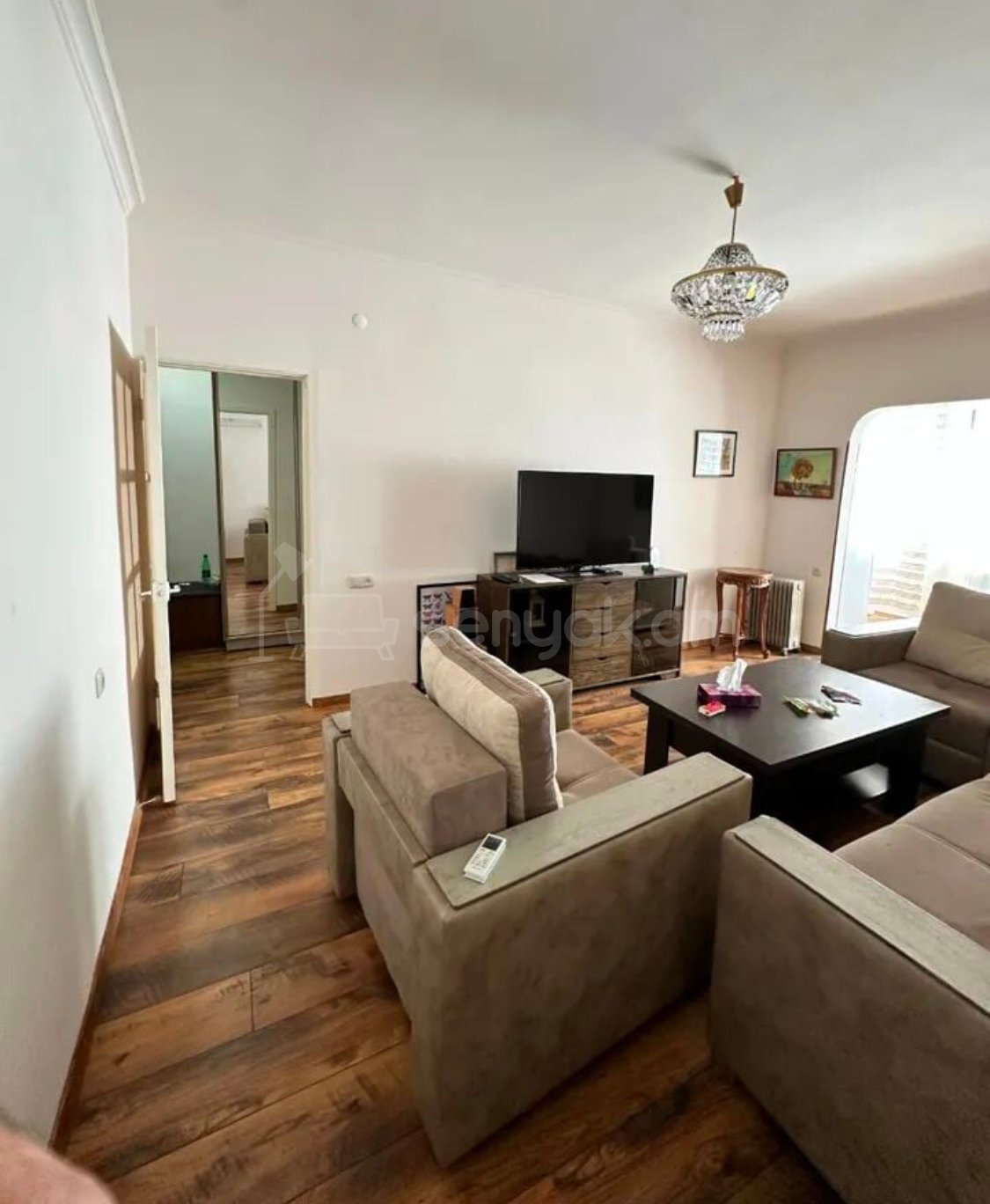 2 Սենյականոց Բնակարան, 50քմ, 1/8 հարկ, Կապիտալ Վերանորոգված, Կահավորված