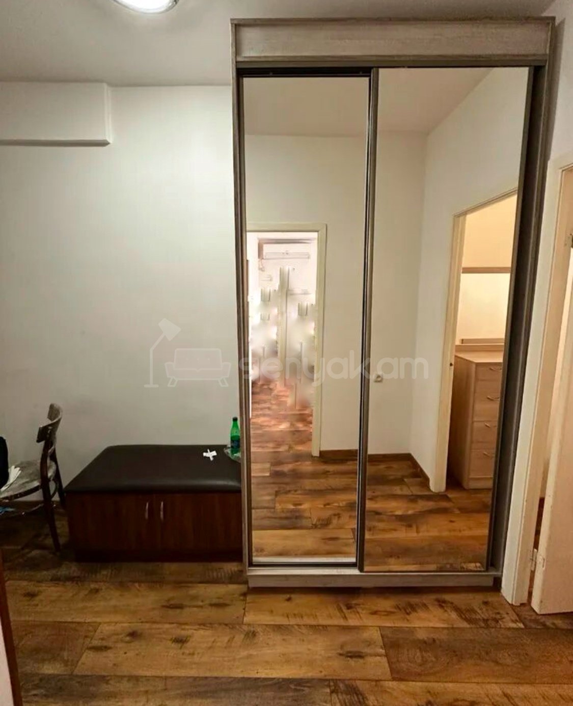 2 Սենյականոց Բնակարան, 50քմ, 1/8 հարկ, Կապիտալ Վերանորոգված, Կահավորված