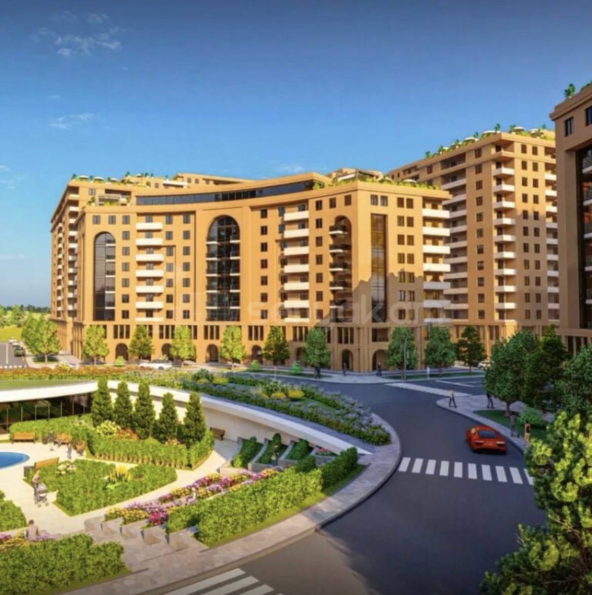 3 Սենյականոց Բնակարան, 84քմ, 12/18 հարկ, Զրոյական Վիճակում