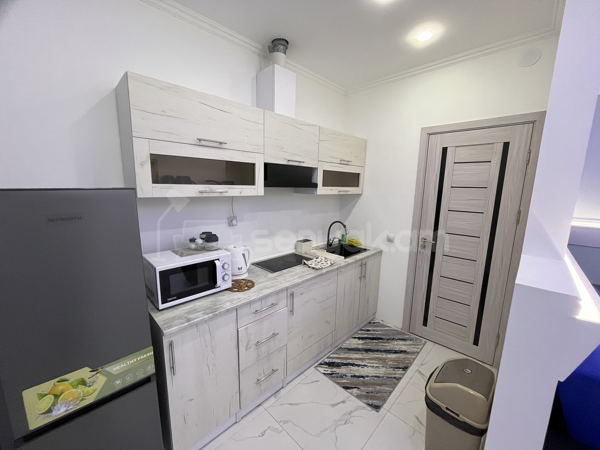 2 Սենյականոց Բնակարան Նորակառույցում, 45քմ, 1/3 հարկ, Կապիտալ Վերանորոգված