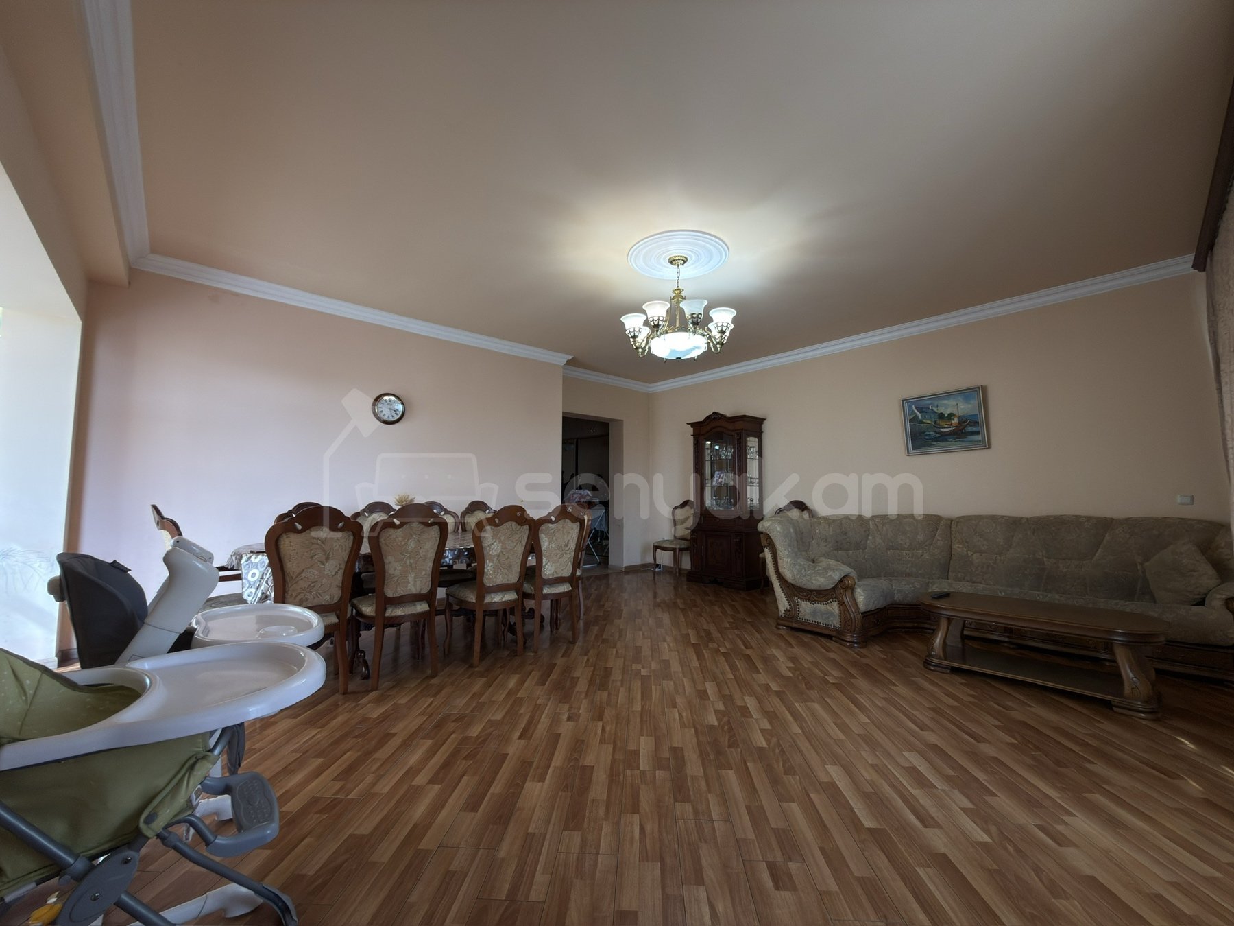 3 Սենյականոց Բնակարան Նորակառույցում, 124քմ, 2/14 հարկ, Նորմալ Վիճակում