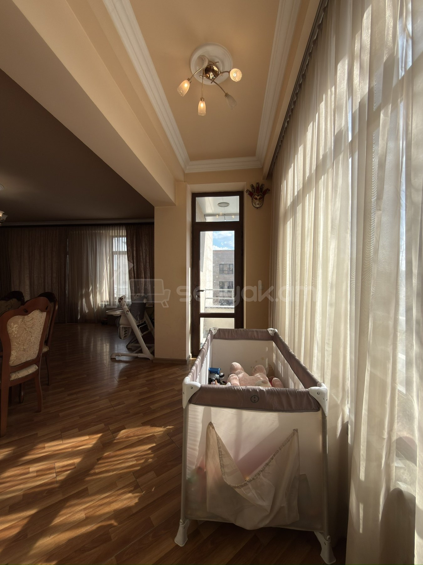 3 Սենյականոց Բնակարան Նորակառույցում, 124քմ, 2/14 հարկ, Նորմալ Վիճակում