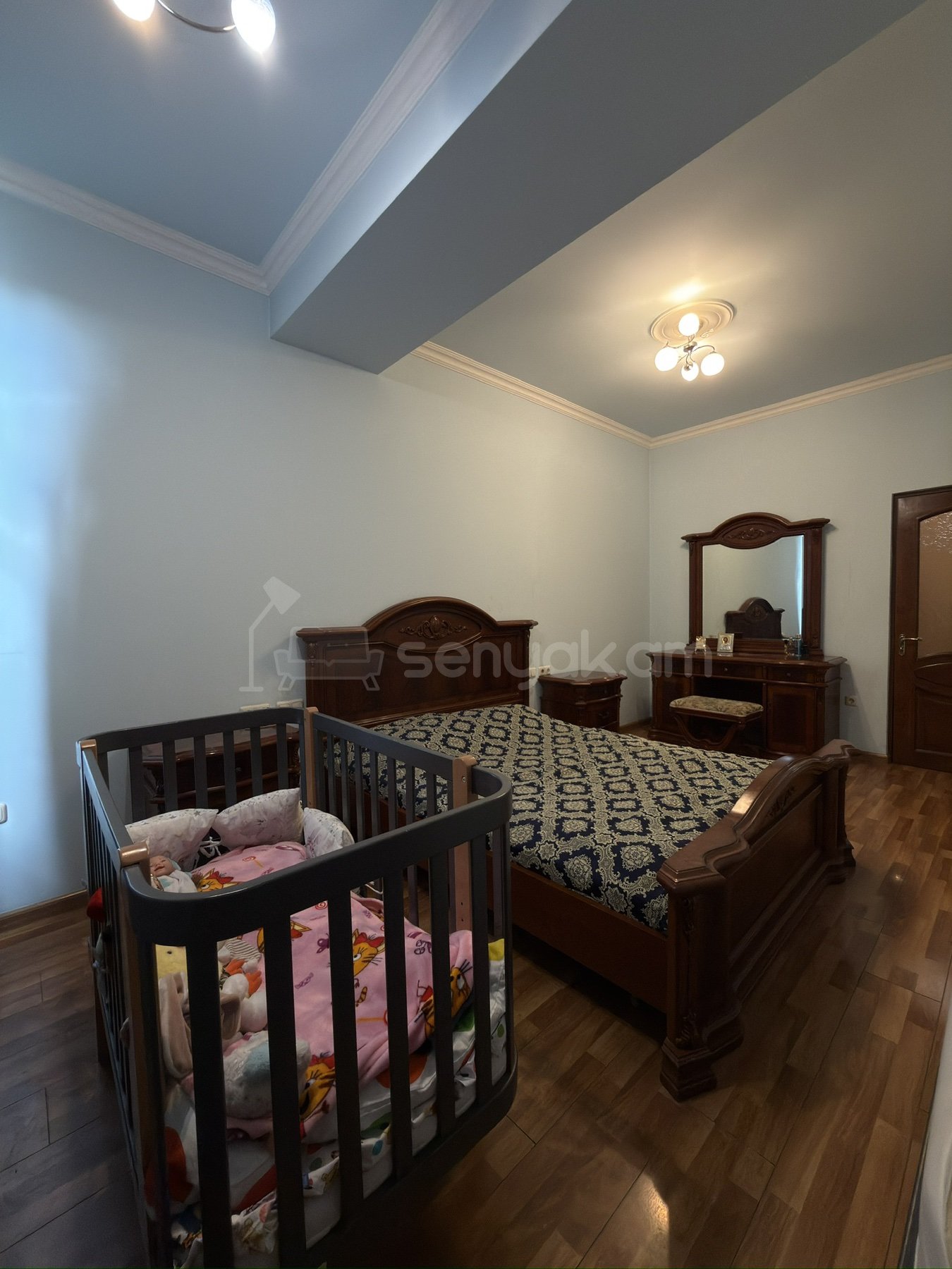 3 Սենյականոց Բնակարան Նորակառույցում, 124քմ, 2/14 հարկ, Նորմալ Վիճակում