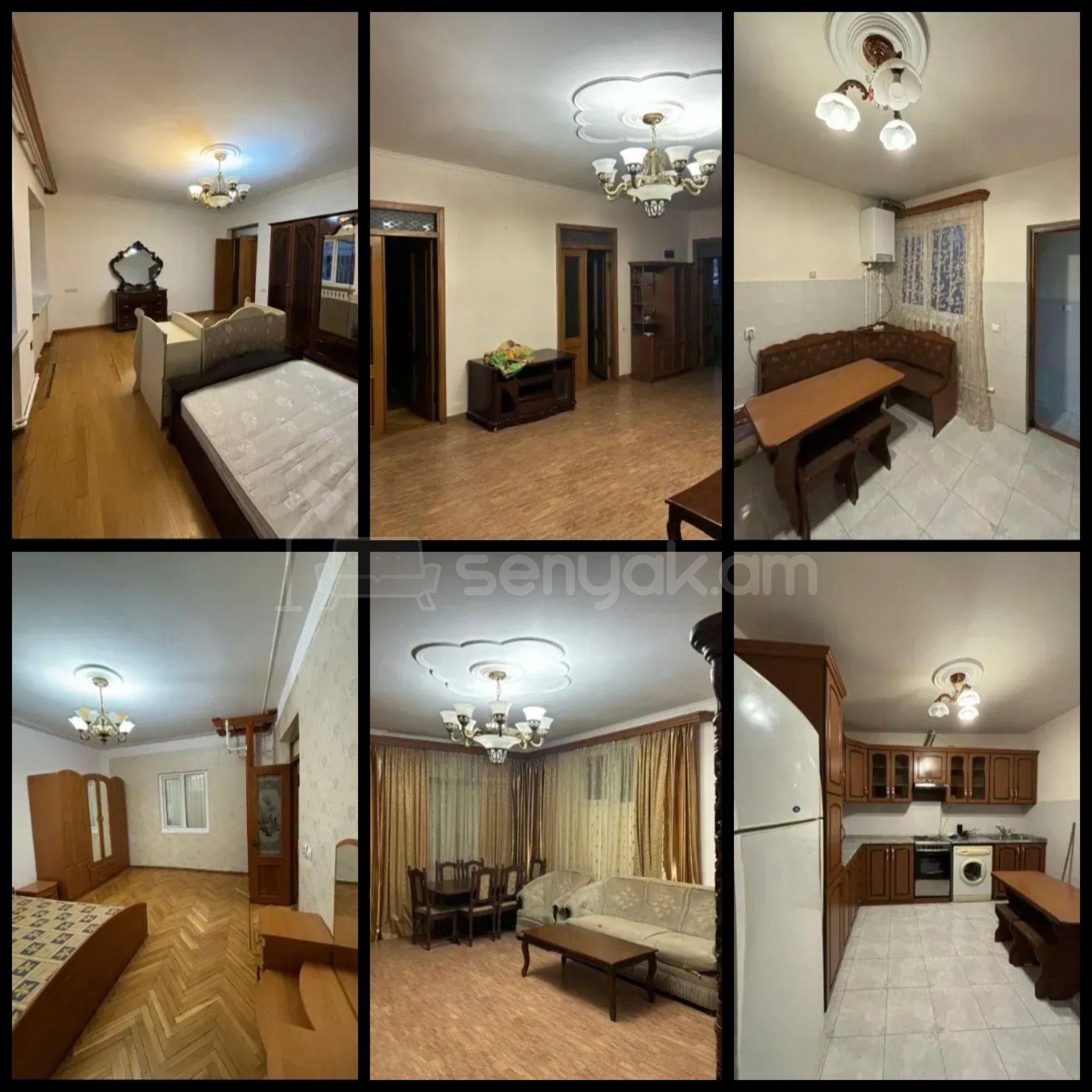 4 Սենյականոց Բնակարան Քարե Շենքում, 200քմ, 1/1 հարկ, Նորմալ Վիճակում, Կահավորված