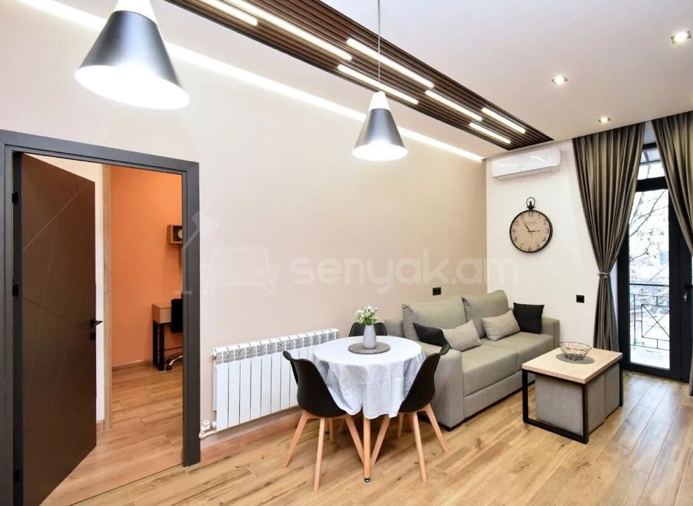 2 Սենյականոց Բնակարան Քարե Շենքում, 45քմ, 3/5 հարկ, Դիզայներական Վերանորոգված, Կահավորված