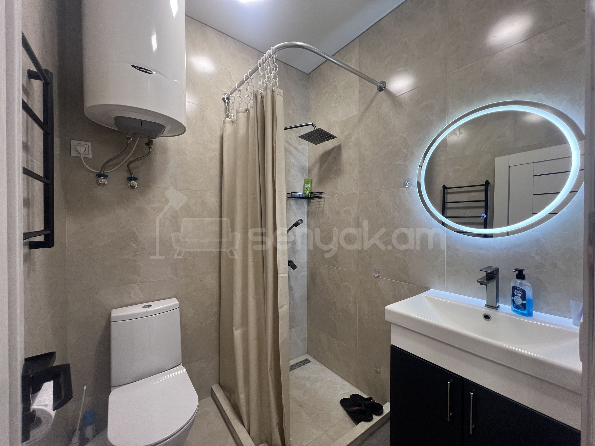 2 Սենյականոց Բնակարան Նորակառույցում, 45քմ, 3/11 հարկ, Կապիտալ Վերանորոգված