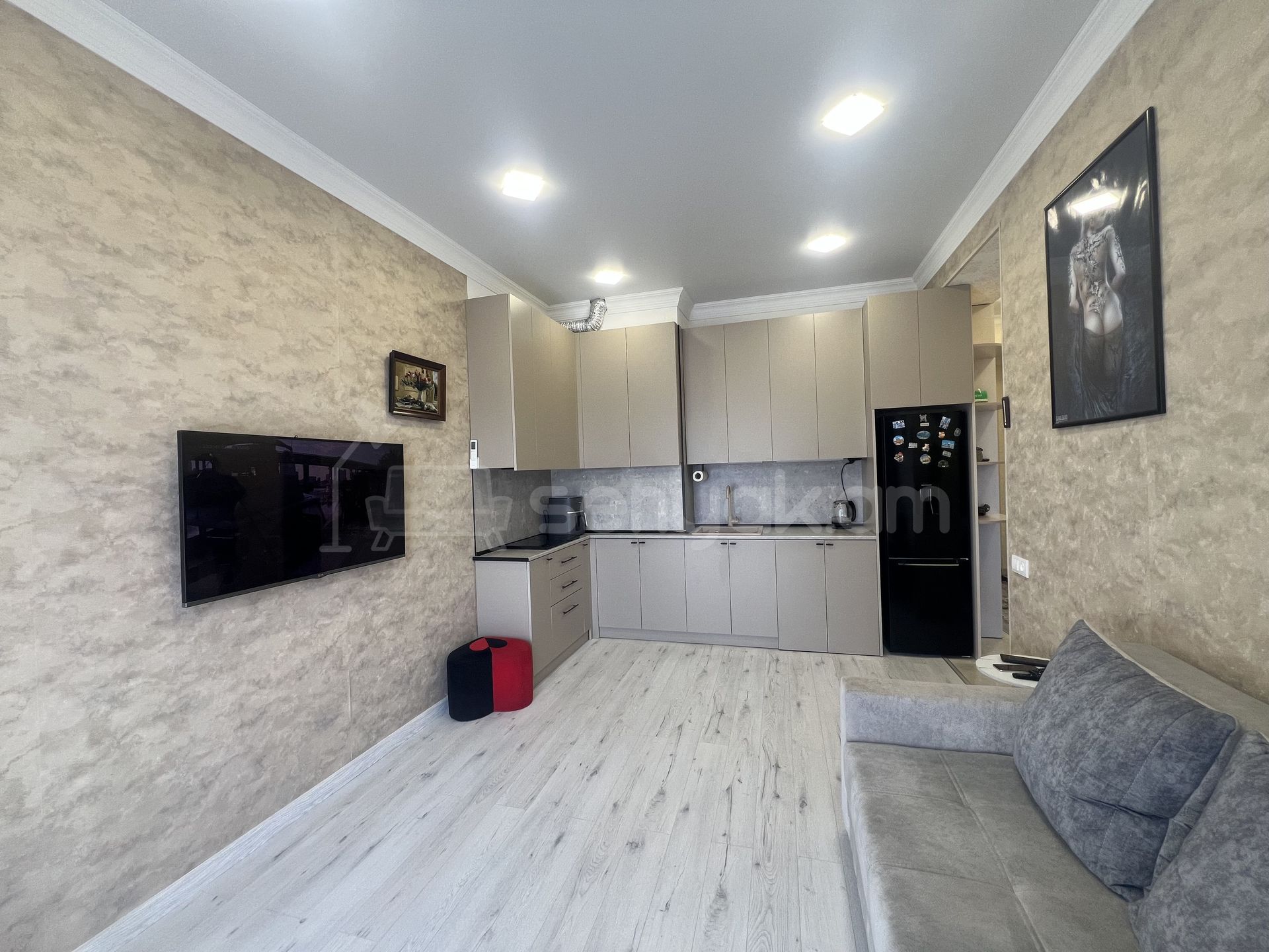 2 Սենյականոց Բնակարան Նորակառույցում, 45քմ, 3/11 հարկ, Կապիտալ Վերանորոգված