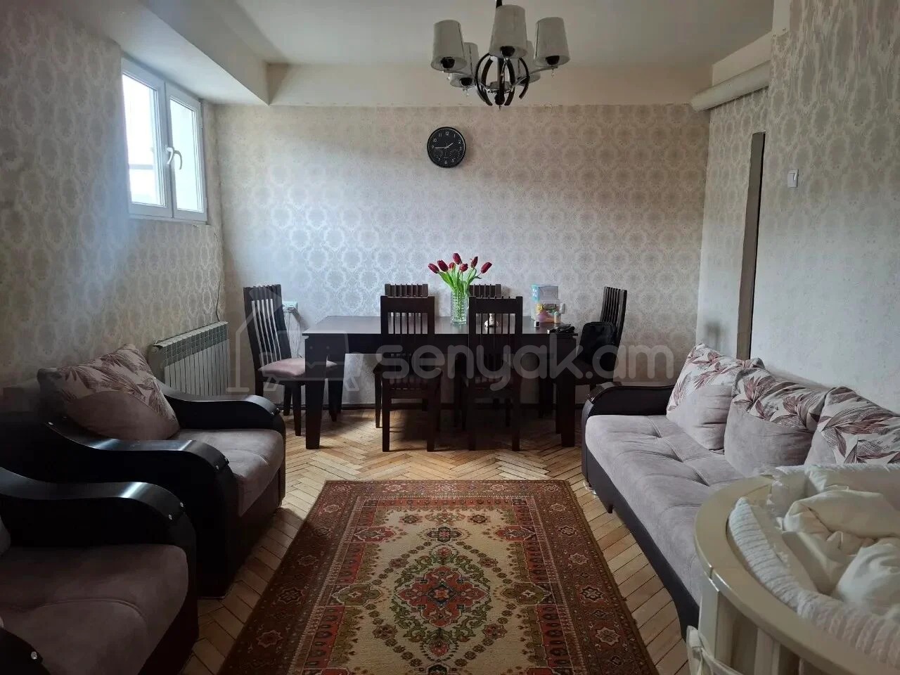 1 Սենյականոց Բնակարան, 49քմ, 6/9 հարկ, Կապիտալ Վերանորոգված