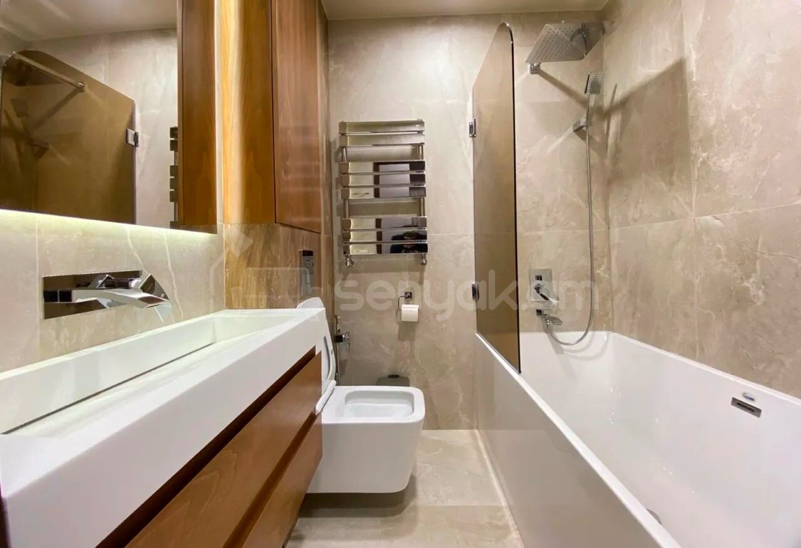 2 Սենյականոց Բնակարան Նորակառույցում, 52քմ, 4/18 հարկ, Դիզայներական Վերանորոգված, Կահավորված