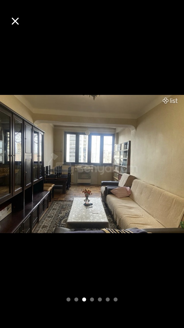 3 Սենյականոց Բնակարան Քարե Շենքում, 79քմ, 1/5 հարկ, Նորմալ Վիճակում, Կահավորված, Արևկող