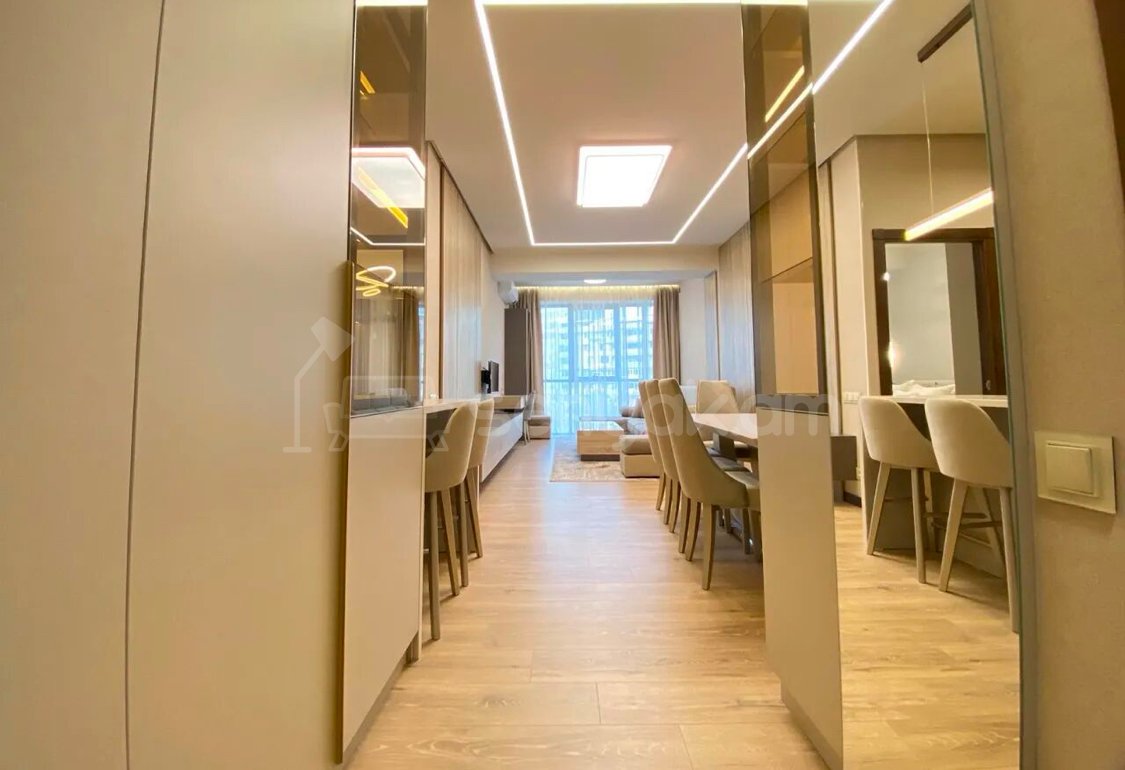 2 Սենյականոց Բնակարան Նորակառույցում, 52քմ, 4/18 հարկ, Դիզայներական Վերանորոգված, Կահավորված