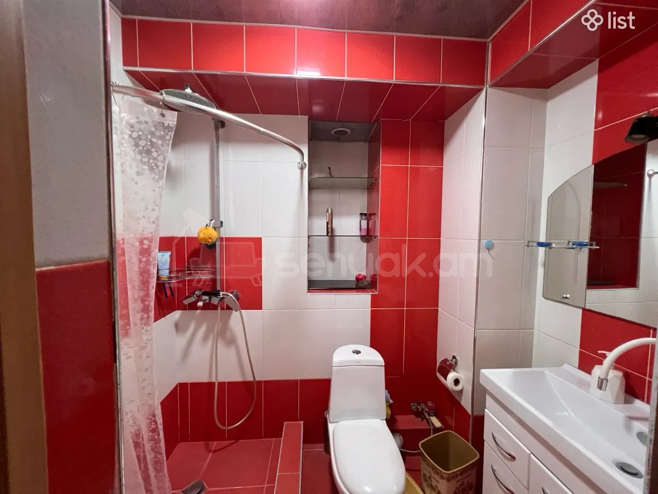 2 Սենյականոց Բնակարան Քարե Շենքում, 56քմ, 3/9 հարկ, Կապիտալ Վերանորոգված, Կահավորված