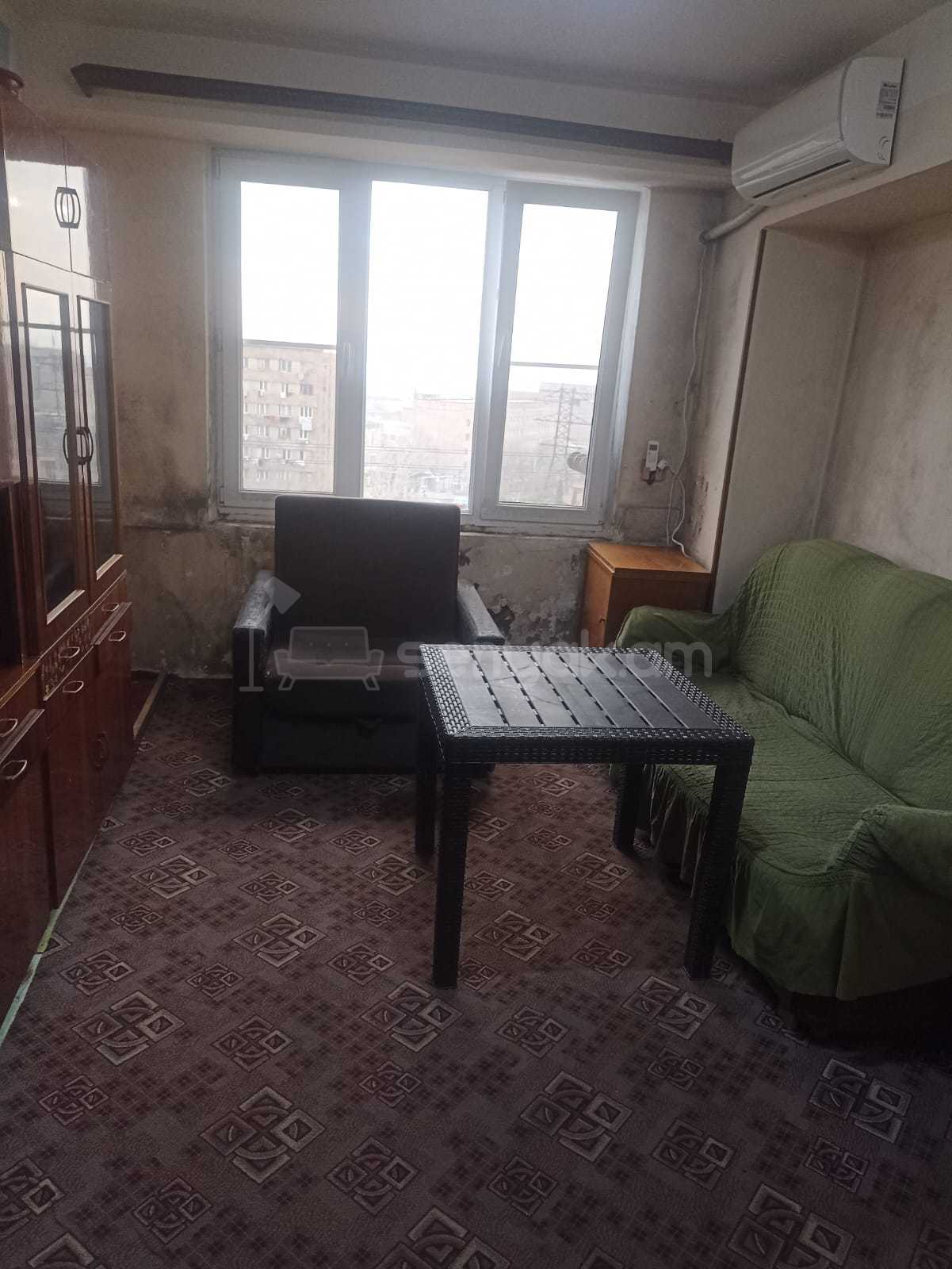 2 Սենյականոց Բնակարան Քարե Շենքում, 36քմ, 7/8 հարկ, Պետական Վիճակում, Կահավորված, Արևկող