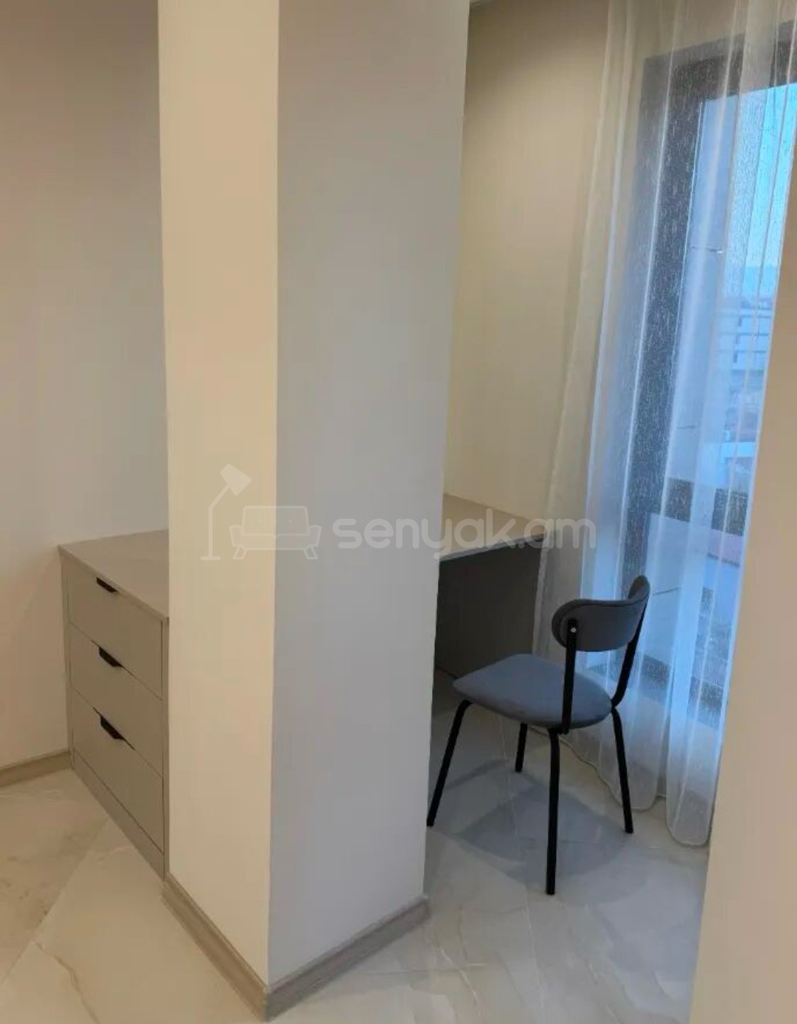 2 Սենյականոց Բնակարան Նորակառույցում, 50քմ, 9/12 հարկ, Կապիտալ Վերանորոգված, Կահավորված