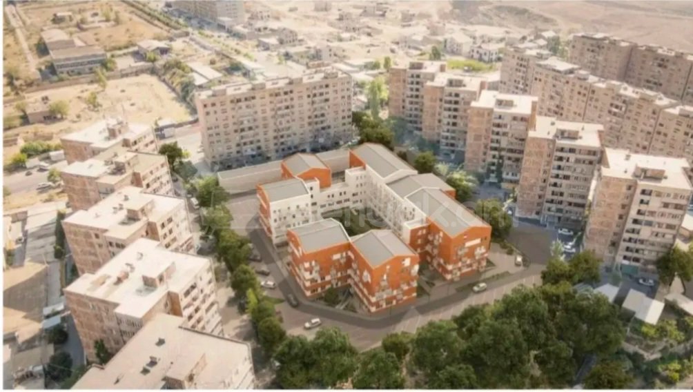 2 Սենյականոց Բնակարան Նորակառույցում, 57քմ, 3/5 հարկ, Զրոյական Վիճակում