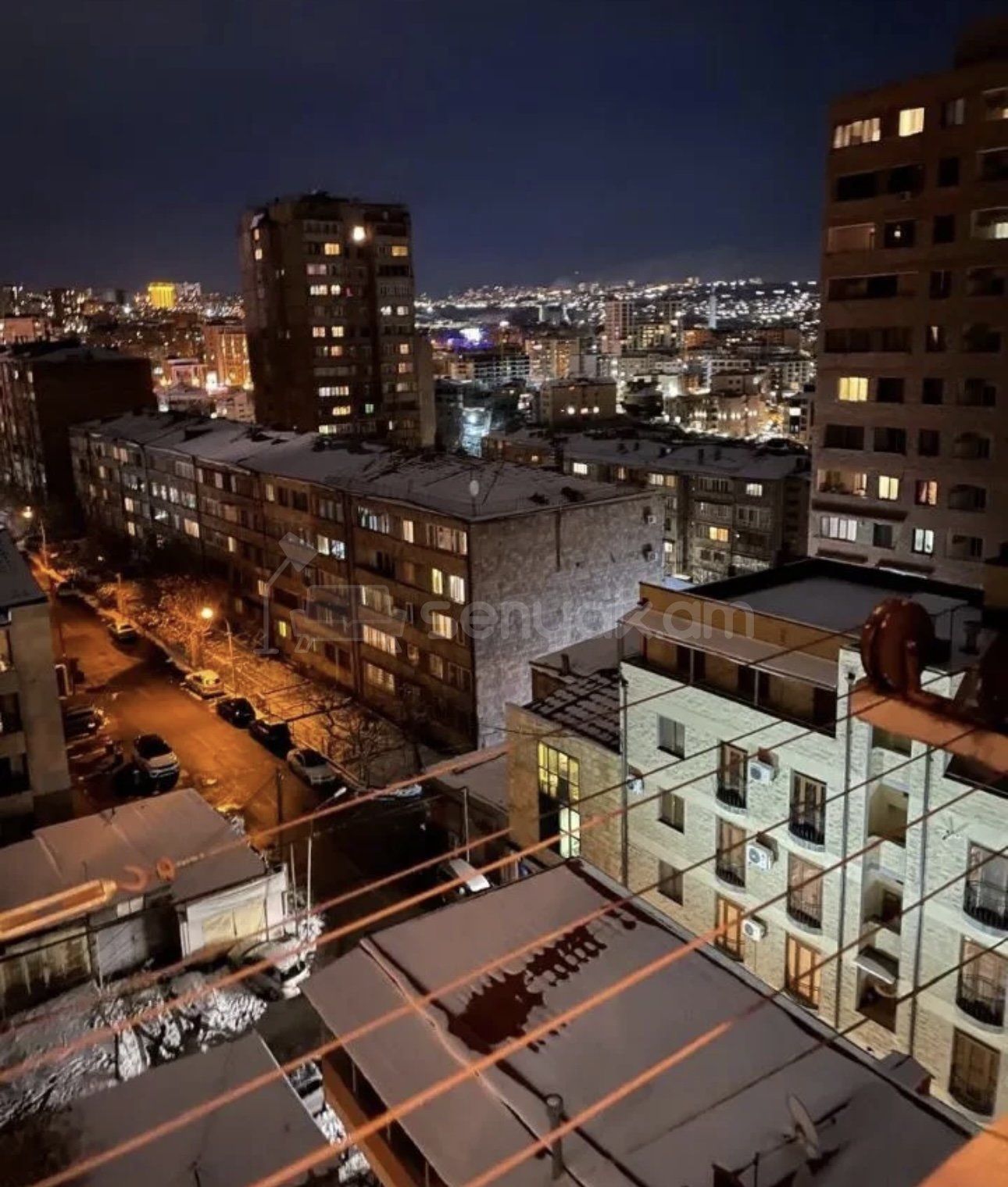 2 Սենյականոց Բնակարան, 55քմ, 9/16 հարկ, Նորմալ Վիճակում