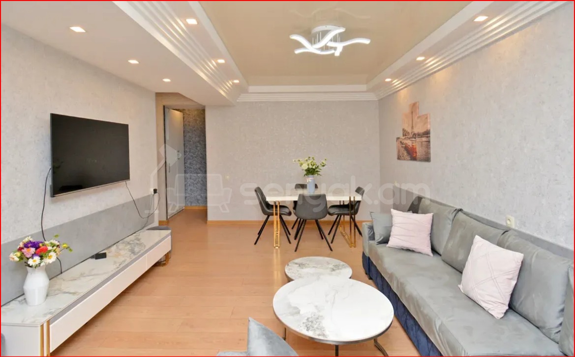 3 Սենյականոց Բնակարան Նորակառույցում, 88քմ, 8/9 հարկ, Դիզայներական Վերանորոգված, Կահավորված