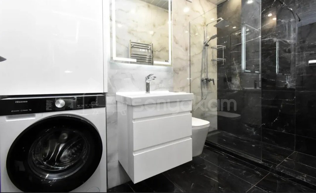 2 Սենյականոց Բնակարան Նորակառույցում, 60քմ, 12/15 հարկ, Կապիտալ Վերանորոգված